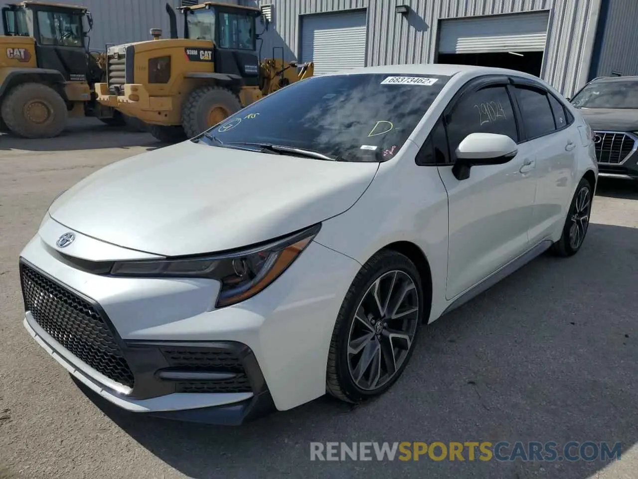 1 Фотография поврежденного автомобиля 5YFS4RCE5LP053036 TOYOTA COROLLA 2020