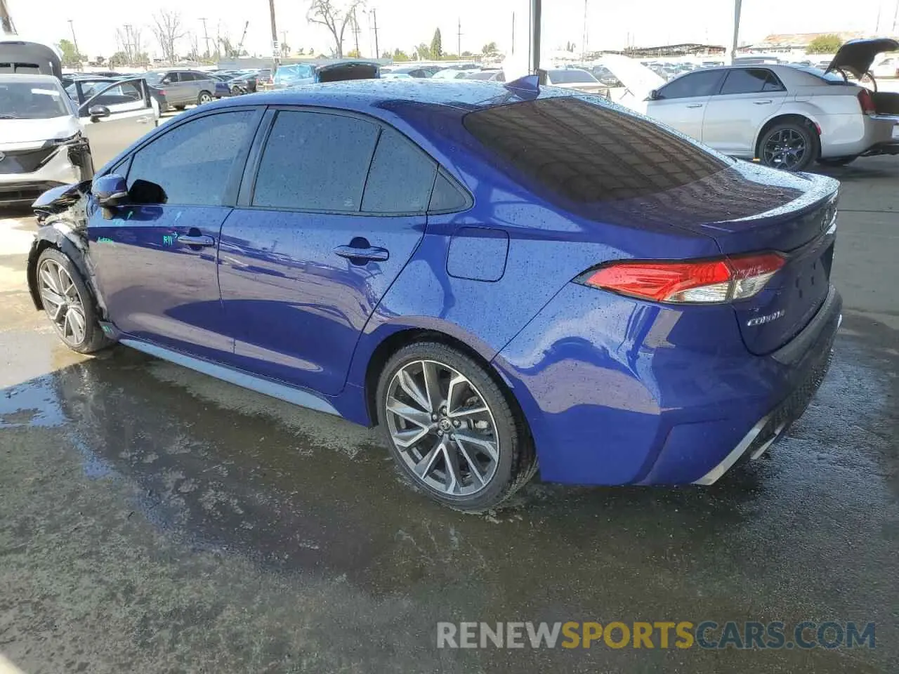 2 Photograph of a damaged car 5YFS4RCE5LP053585 TOYOTA COROLLA 2020