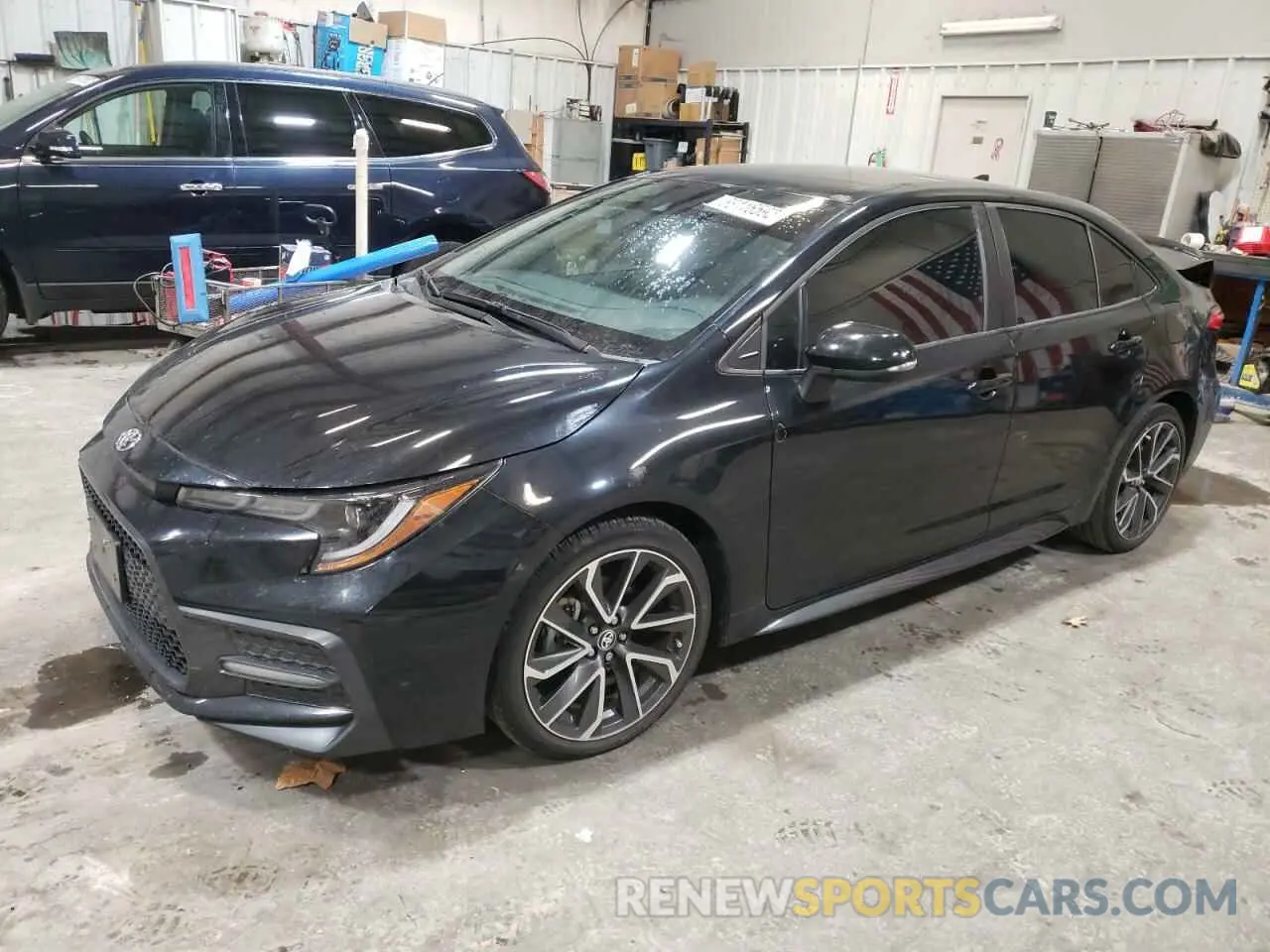 1 Photograph of a damaged car 5YFS4RCE6LP007652 TOYOTA COROLLA 2020