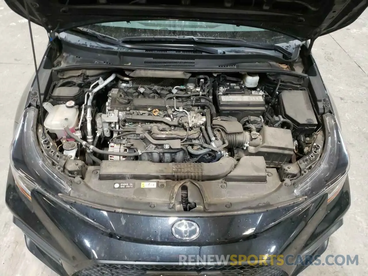 11 Photograph of a damaged car 5YFS4RCE6LP007652 TOYOTA COROLLA 2020