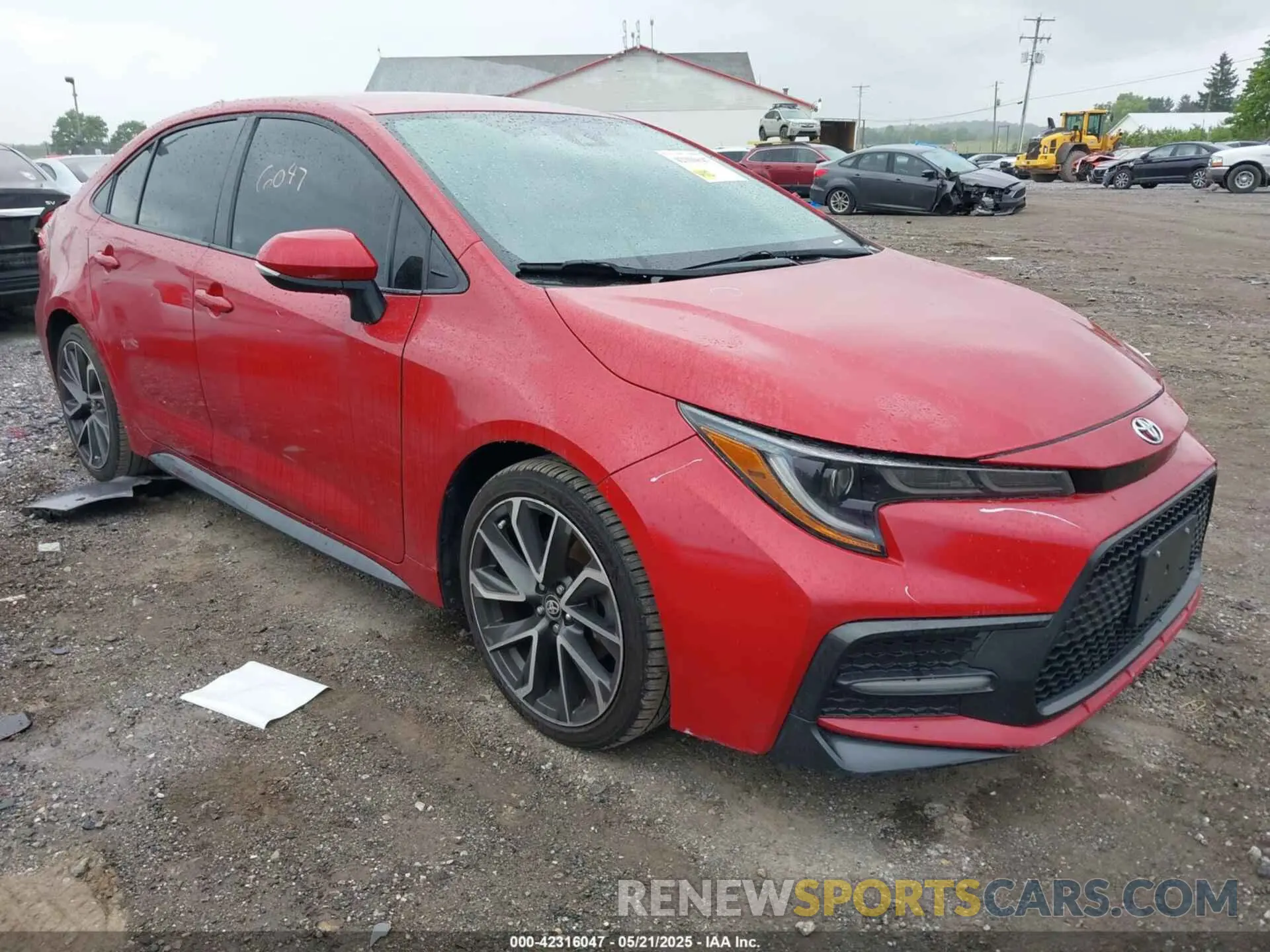 1 Photograph of a damaged car 5YFS4RCE6LP024788 TOYOTA COROLLA 2020