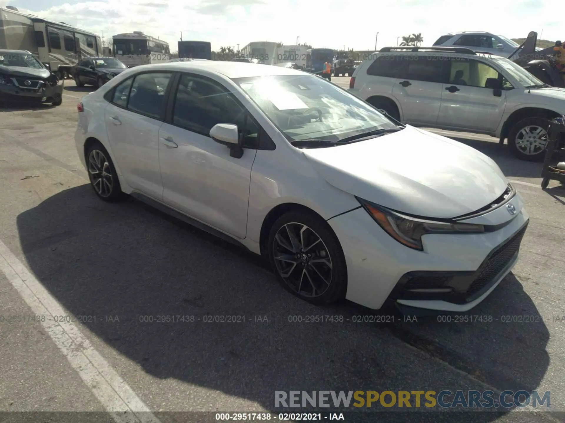 1 Photograph of a damaged car 5YFS4RCE6LP028209 TOYOTA COROLLA 2020