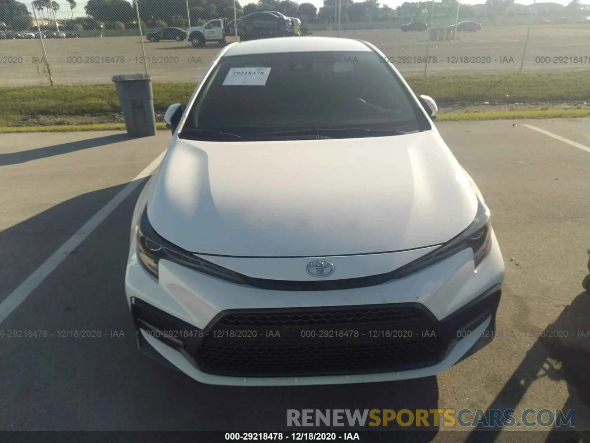 6 Photograph of a damaged car 5YFS4RCE6LP028291 TOYOTA COROLLA 2020