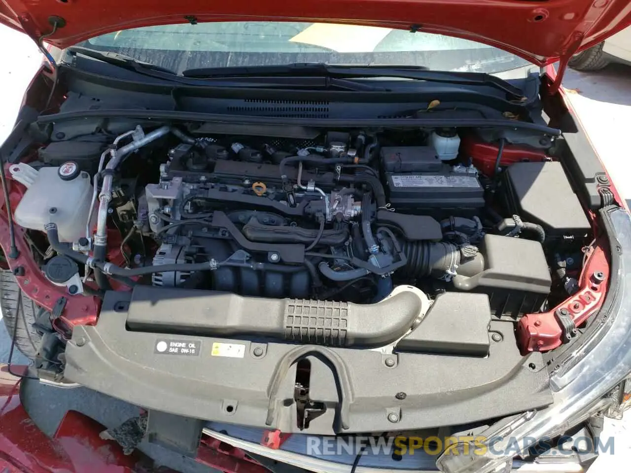 7 Photograph of a damaged car 5YFS4RCE6LP040635 TOYOTA COROLLA 2020