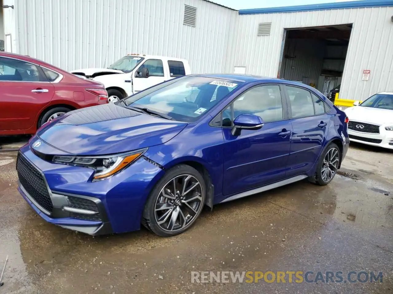 1 Photograph of a damaged car 5YFS4RCE6LP042935 TOYOTA COROLLA 2020