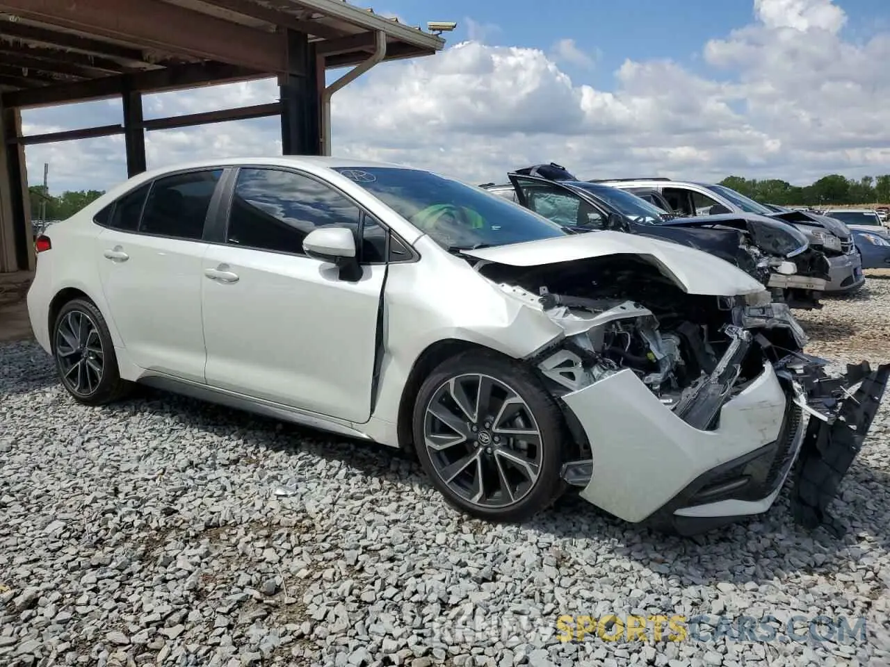 4 Фотография поврежденного автомобиля 5YFS4RCE6LP054275 TOYOTA COROLLA 2020