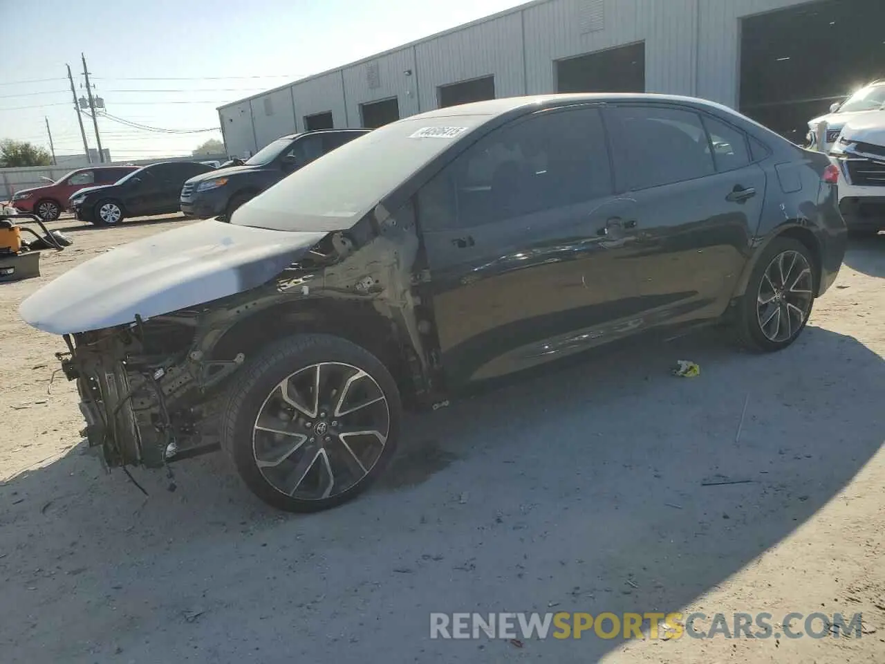 1 Photograph of a damaged car 5YFS4RCE7LP003478 TOYOTA COROLLA 2020