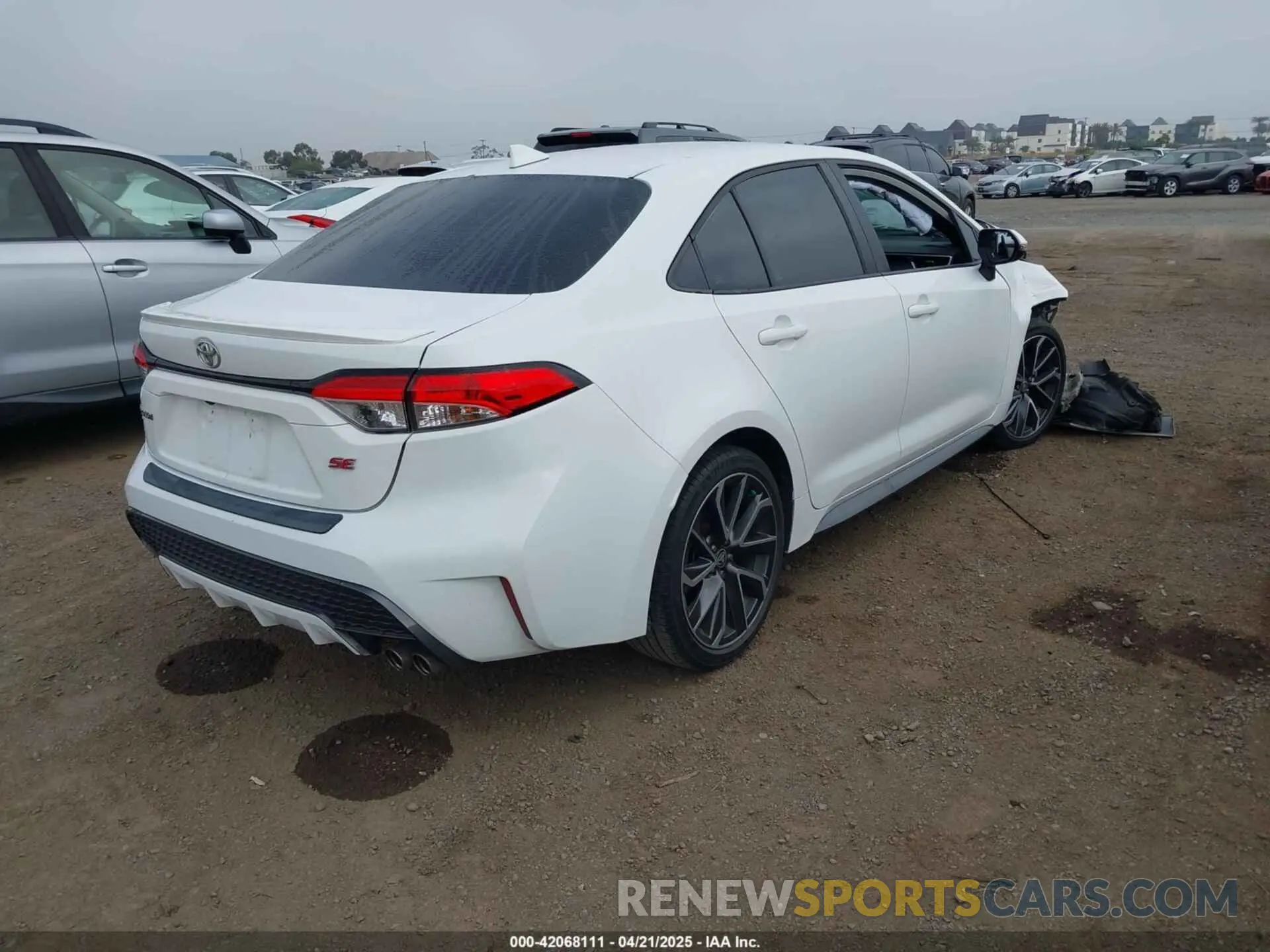 4 Фотография поврежденного автомобиля 5YFS4RCE7LP013783 TOYOTA COROLLA 2020