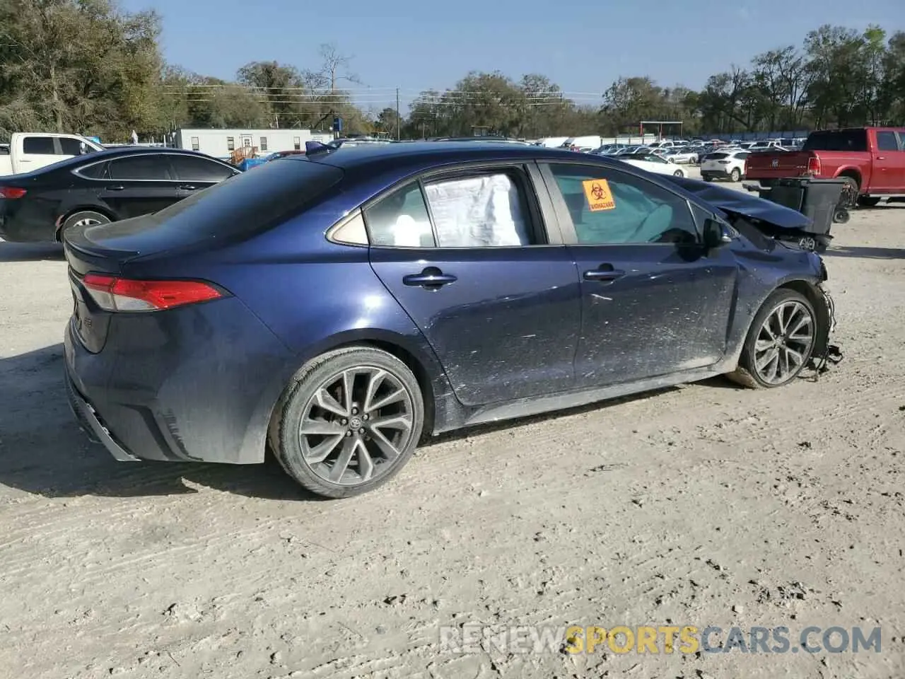 3 Photograph of a damaged car 5YFS4RCE7LP051711 TOYOTA COROLLA 2020