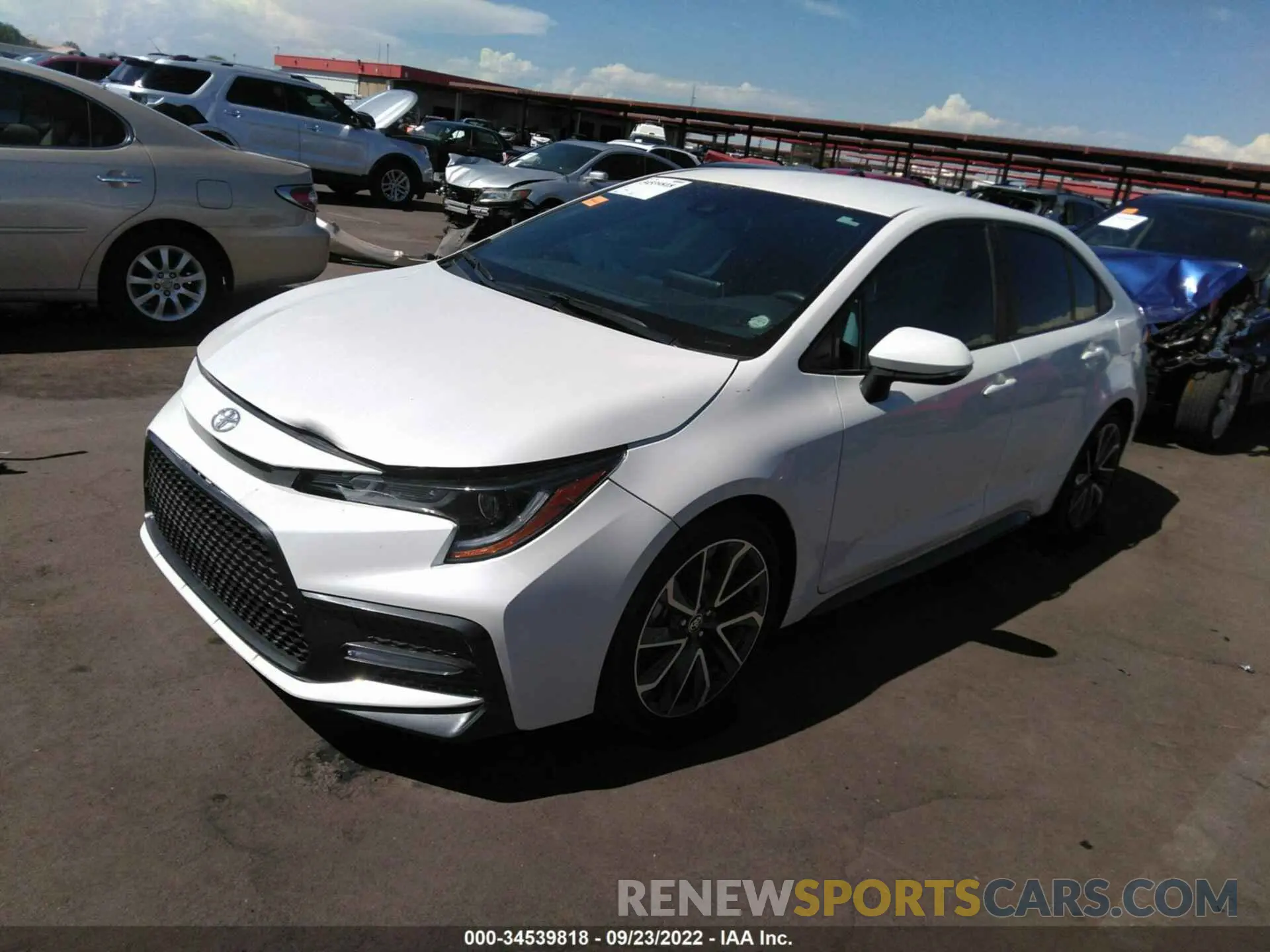 2 Фотография поврежденного автомобиля 5YFS4RCE7LP055080 TOYOTA COROLLA 2020