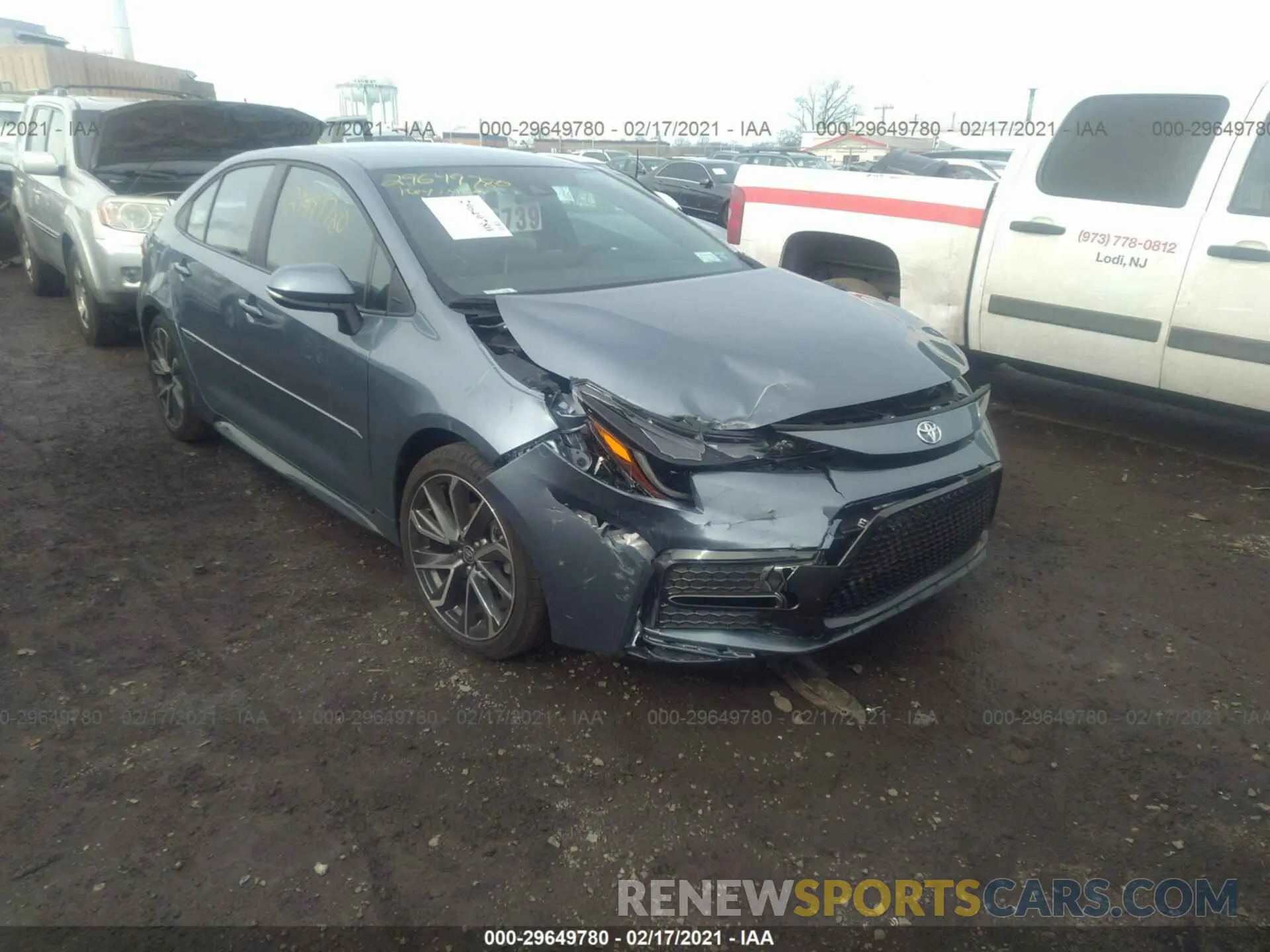 6 Photograph of a damaged car 5YFS4RCE7LP055192 TOYOTA COROLLA 2020