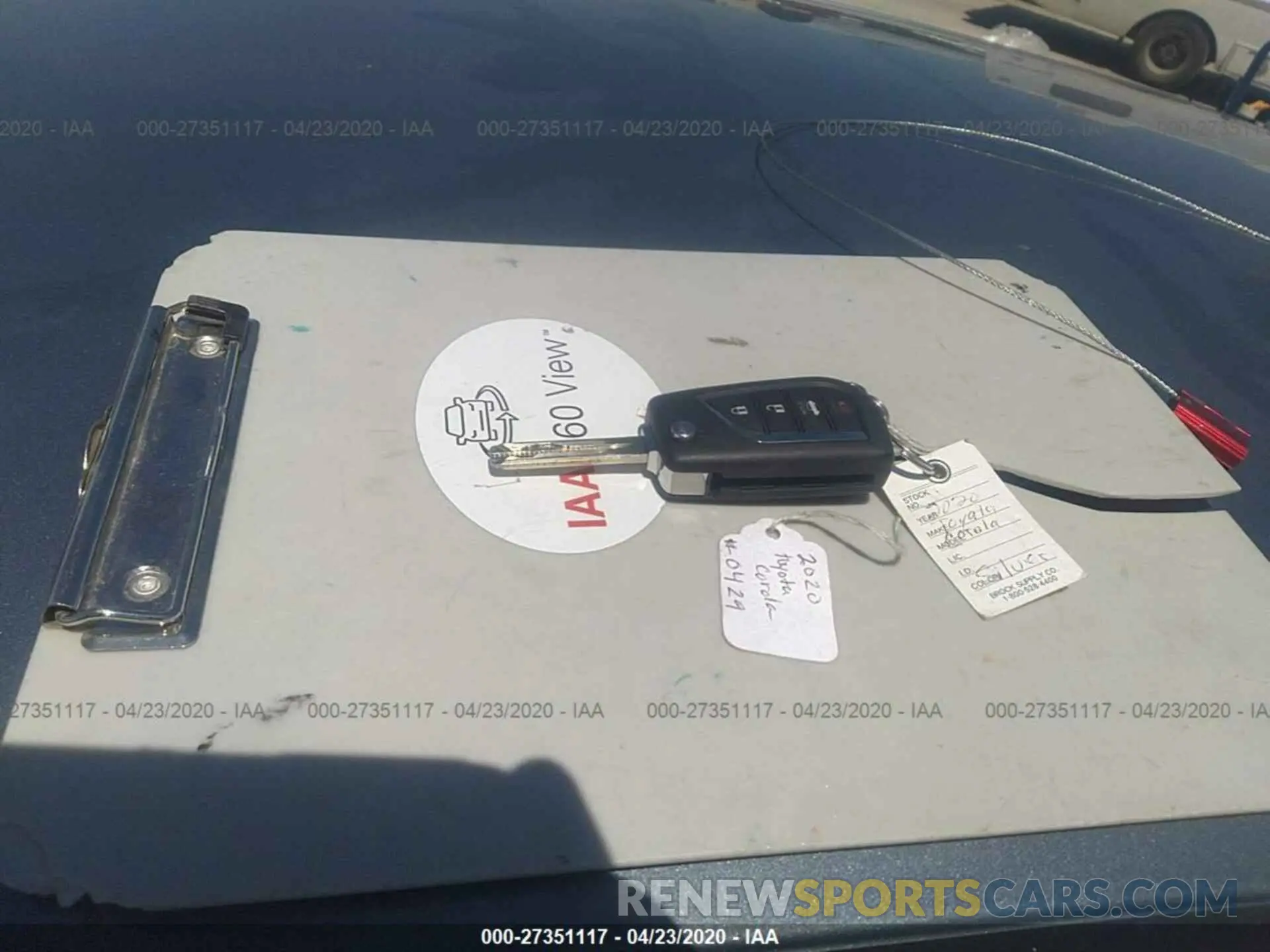 11 Photograph of a damaged car 5YFS4RCE8LP030429 TOYOTA COROLLA 2020