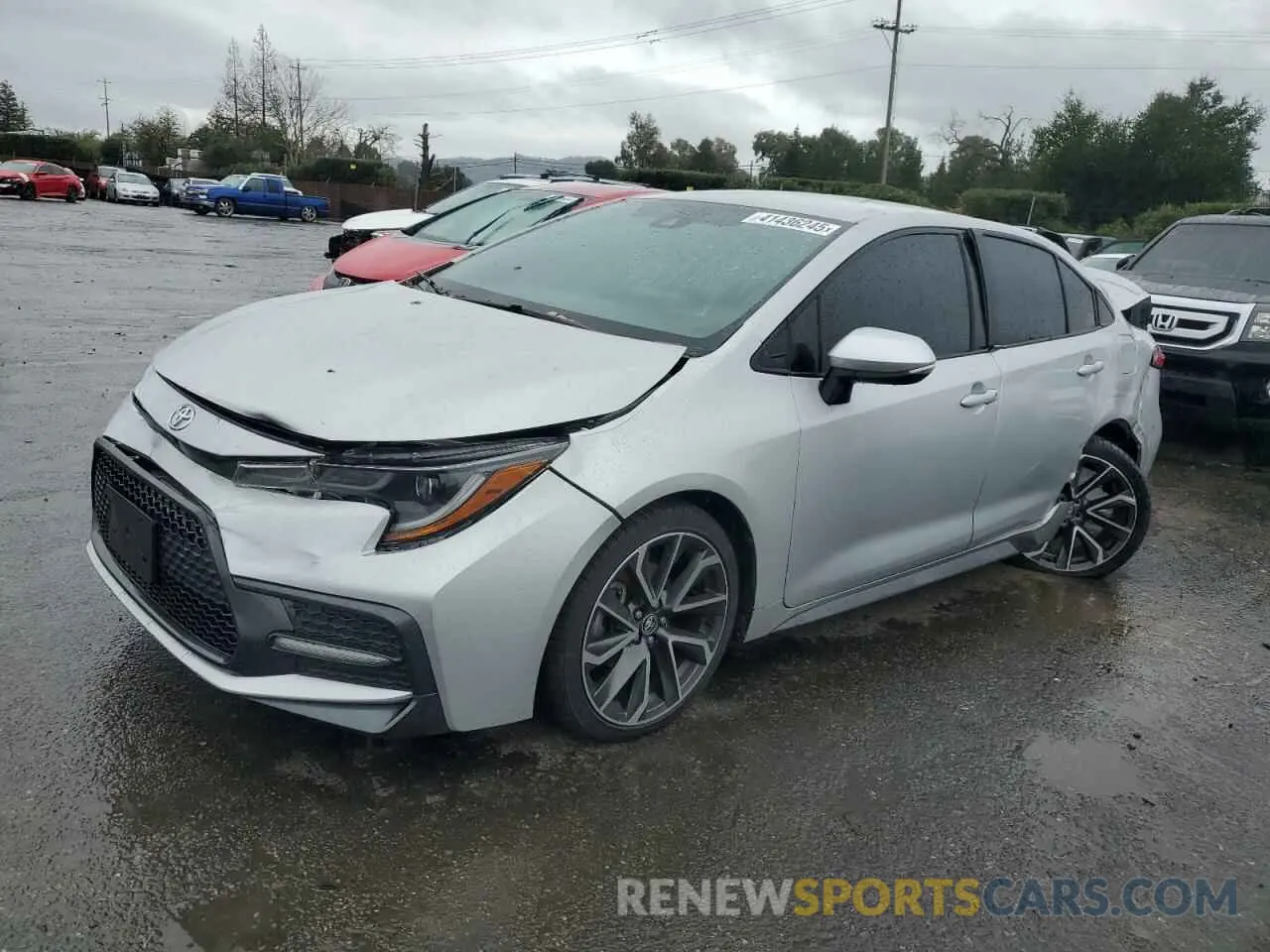 1 Photograph of a damaged car 5YFS4RCE8LP043925 TOYOTA COROLLA 2020