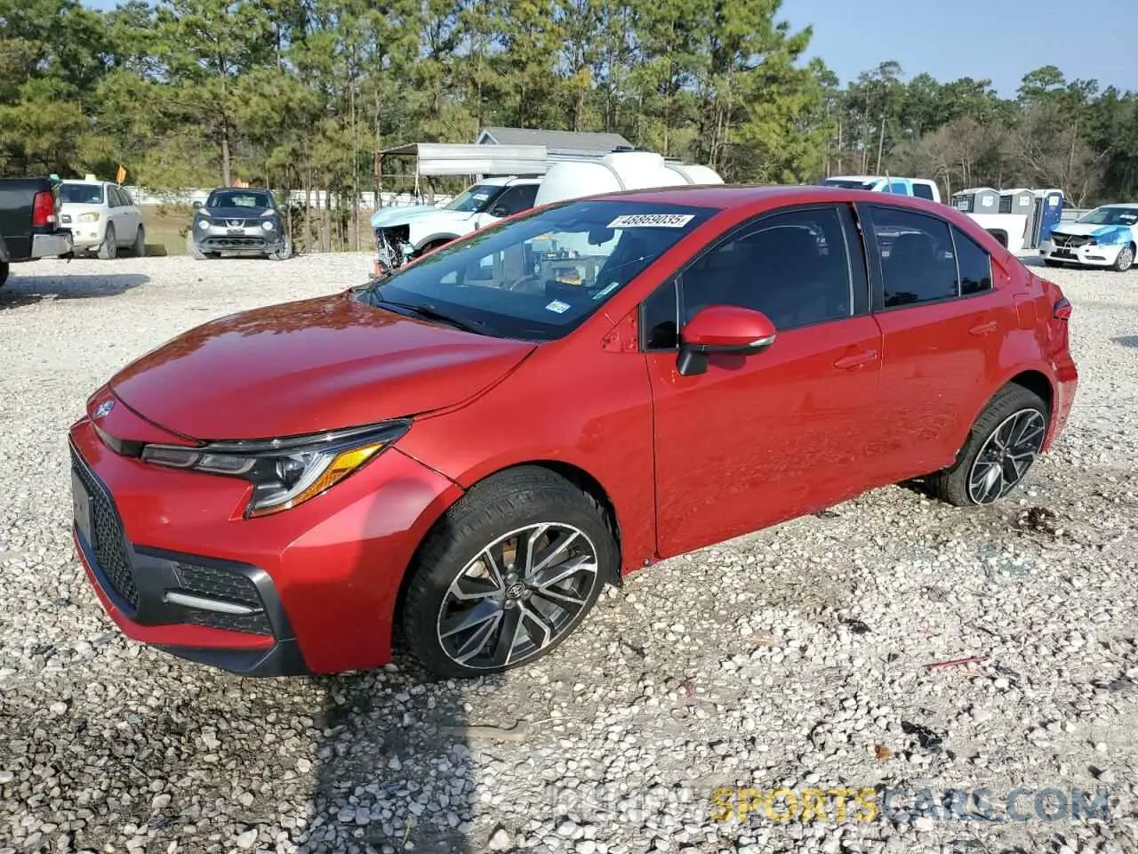 1 Фотография поврежденного автомобиля 5YFS4RCE8LP047201 TOYOTA COROLLA 2020