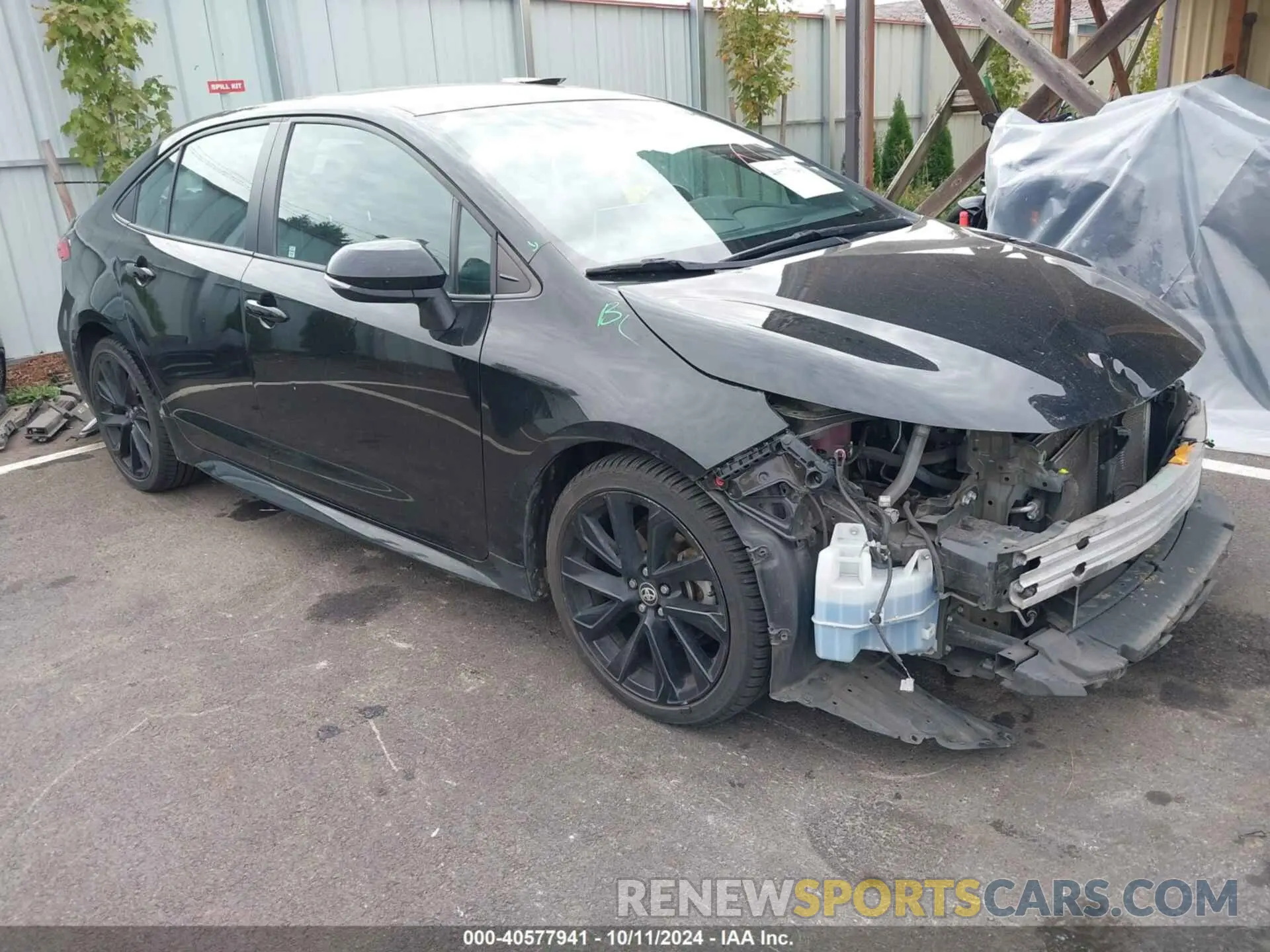 1 Photograph of a damaged car 5YFS4RCE8LP048557 TOYOTA COROLLA 2020