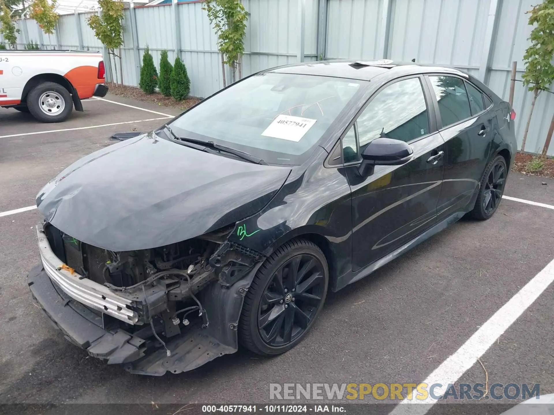 2 Photograph of a damaged car 5YFS4RCE8LP048557 TOYOTA COROLLA 2020