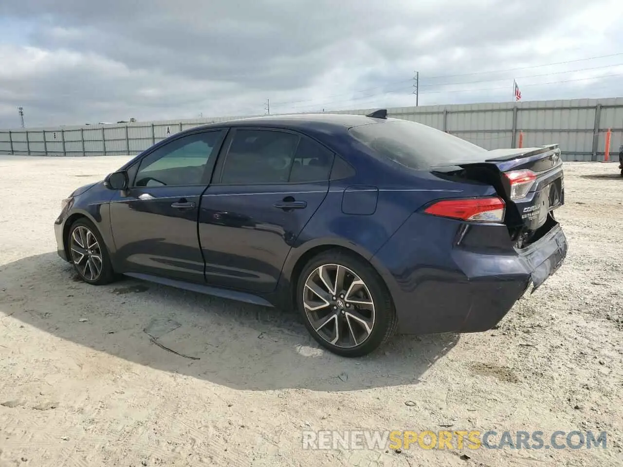 2 Photograph of a damaged car 5YFS4RCE8LP053421 TOYOTA COROLLA 2020