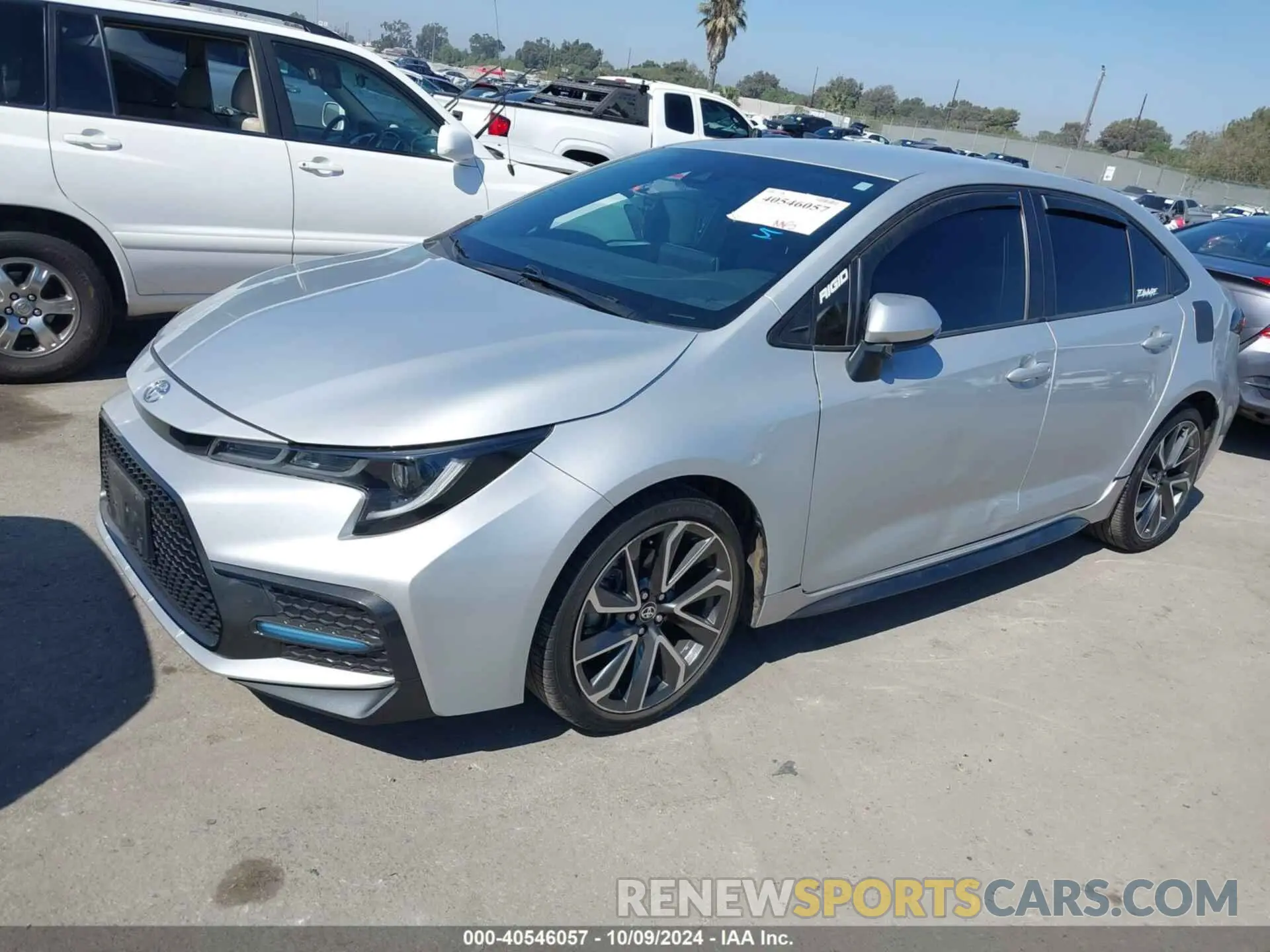 2 Фотография поврежденного автомобиля 5YFS4RCE9LP016992 TOYOTA COROLLA 2020