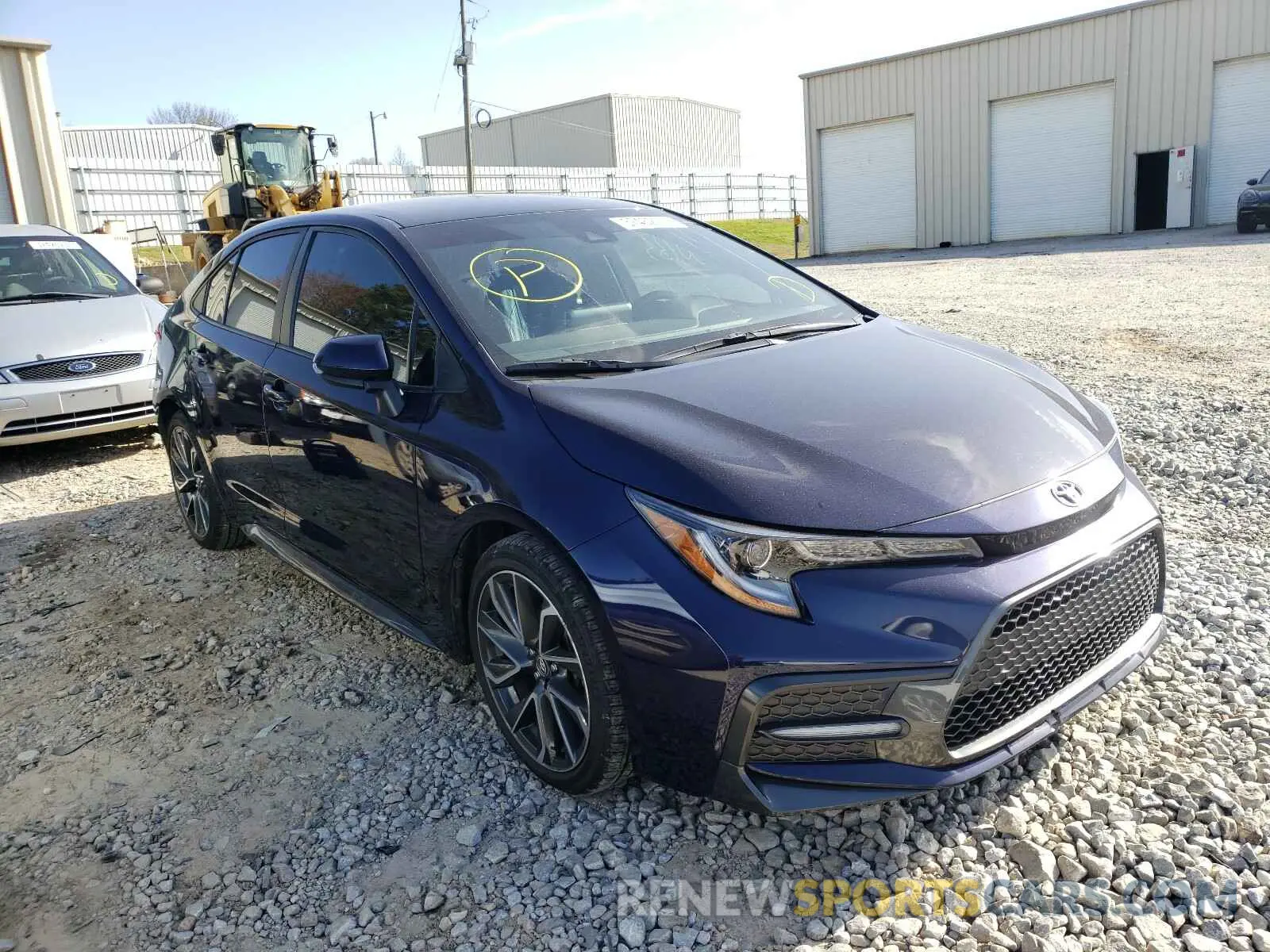 1 Photograph of a damaged car 5YFS4RCE9LP032786 TOYOTA COROLLA 2020