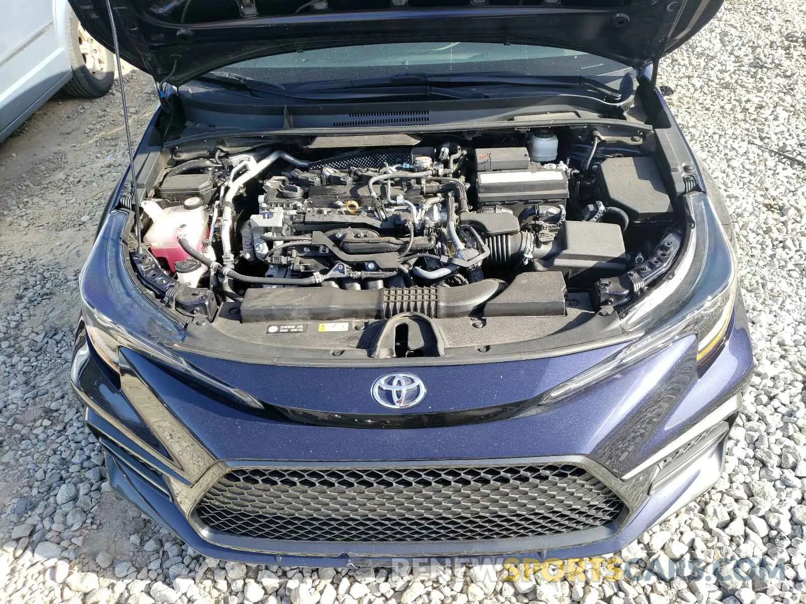 7 Photograph of a damaged car 5YFS4RCE9LP032786 TOYOTA COROLLA 2020