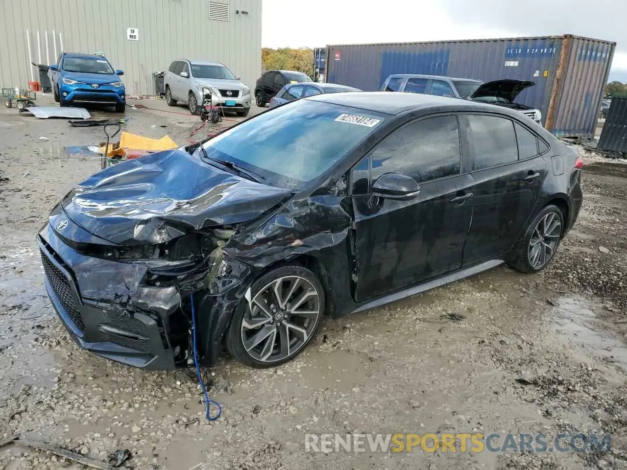 1 Photograph of a damaged car 5YFS4RCE9LP041228 TOYOTA COROLLA 2020