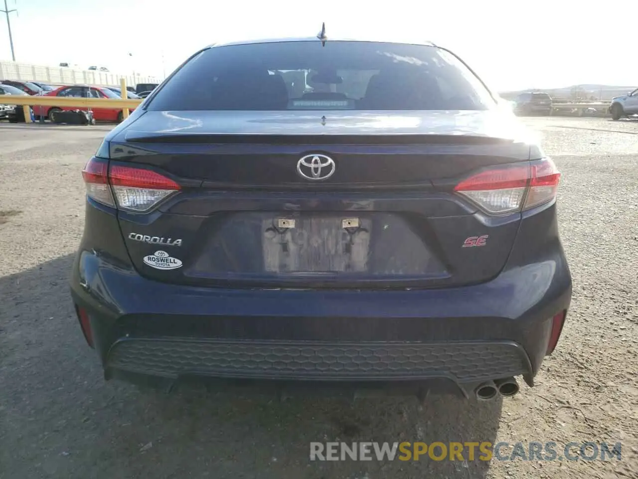 6 Photograph of a damaged car 5YFS4RCE9LP049331 TOYOTA COROLLA 2020