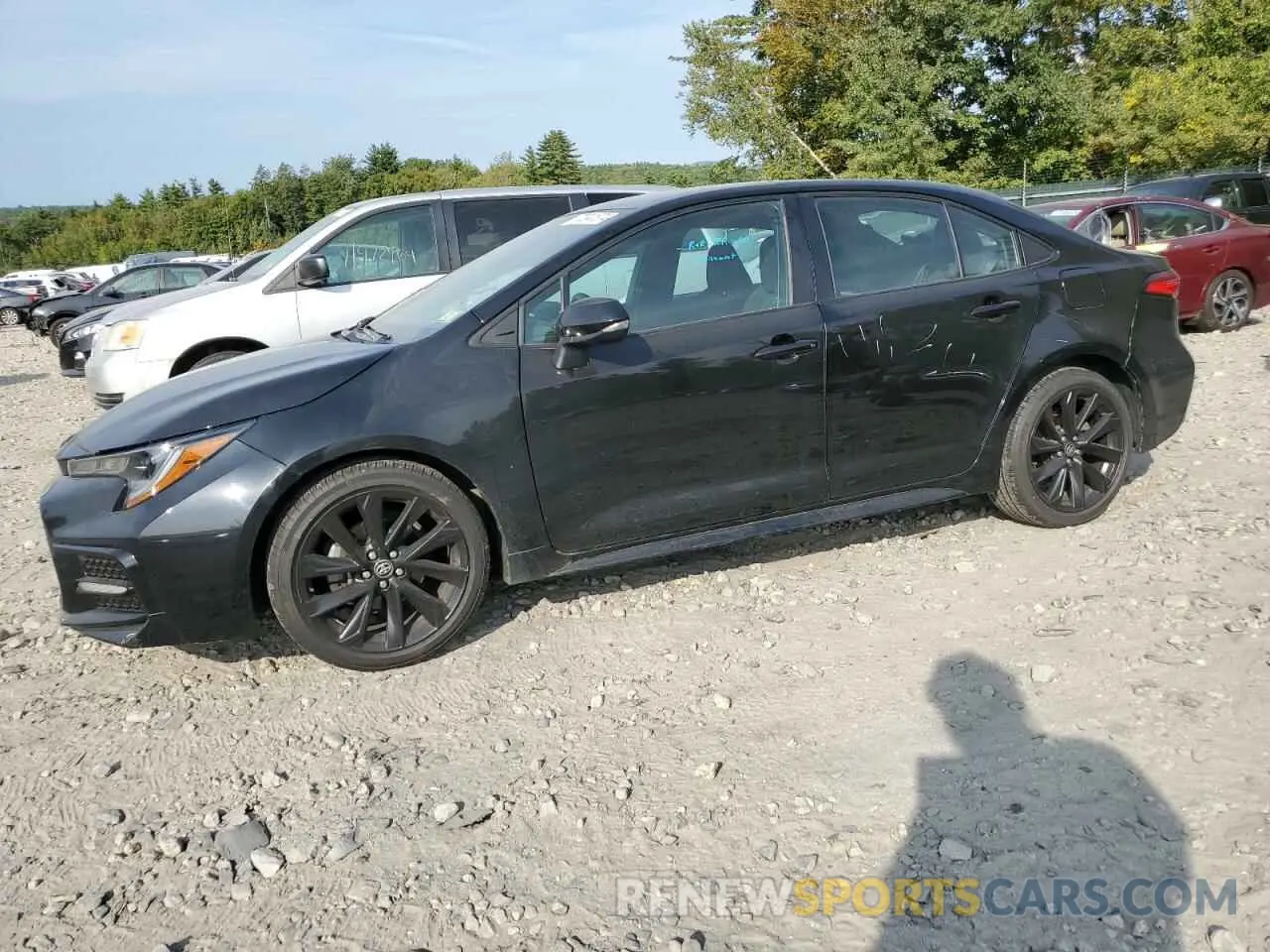 1 Photograph of a damaged car 5YFS4RCE9LP049569 TOYOTA COROLLA 2020