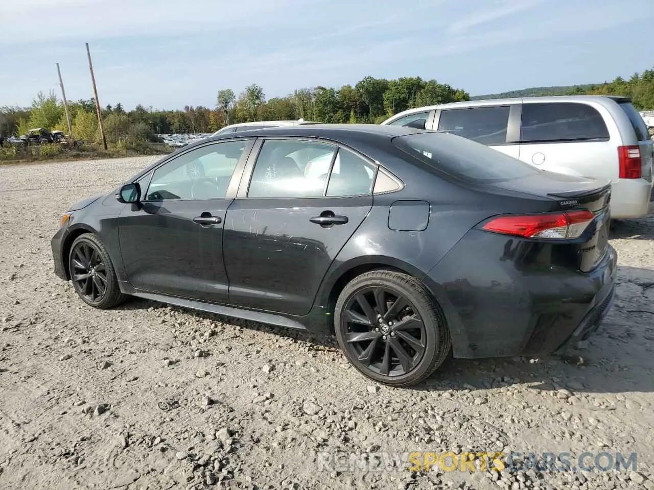2 Photograph of a damaged car 5YFS4RCE9LP049569 TOYOTA COROLLA 2020