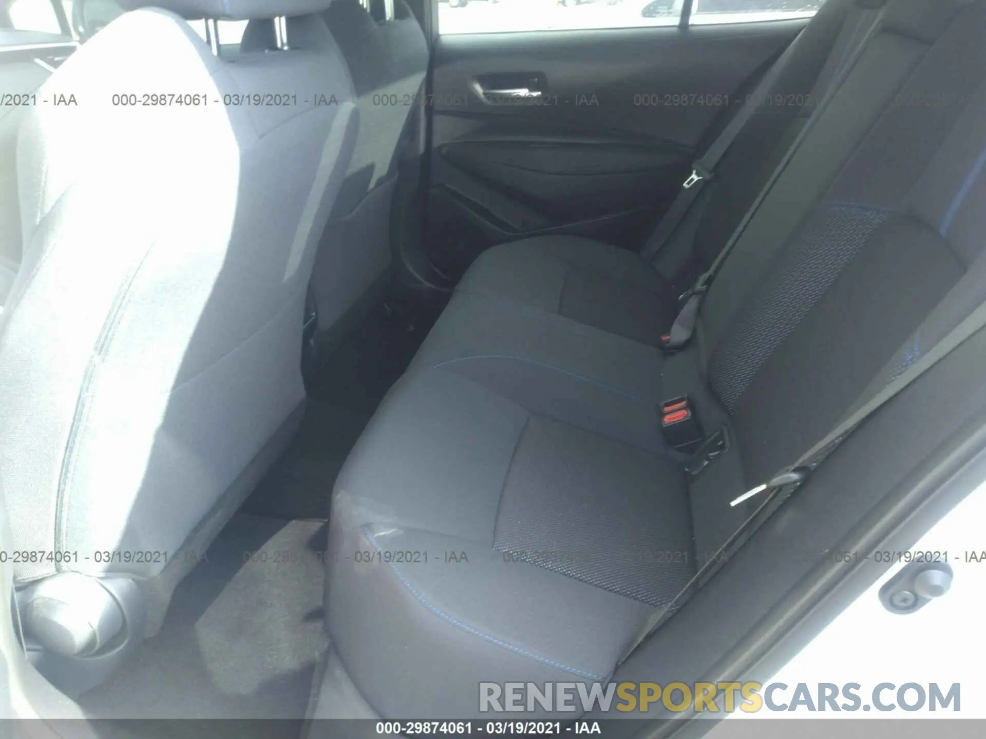 8 Photograph of a damaged car 5YFS4RCEXLP009954 TOYOTA COROLLA 2020