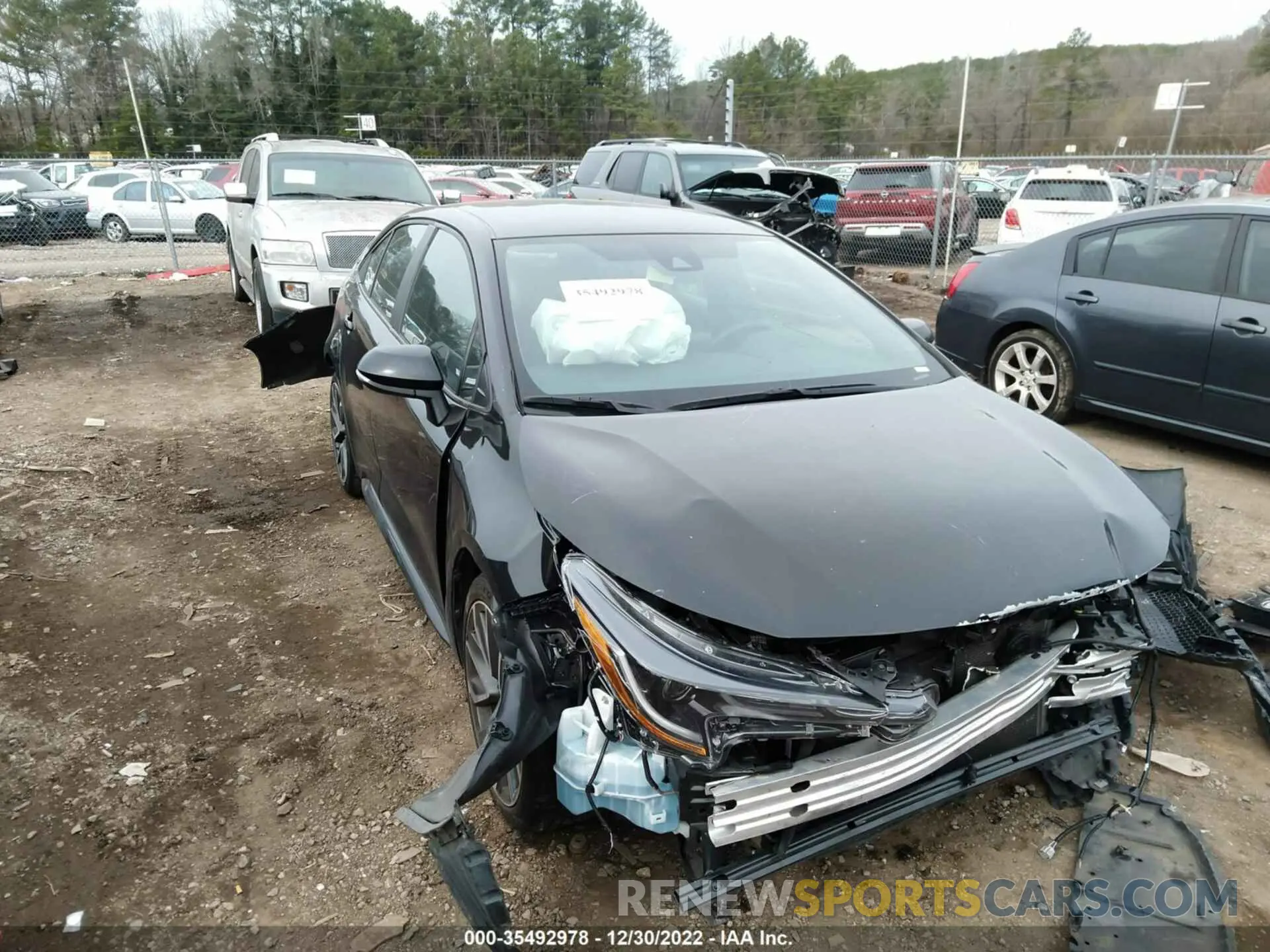 1 Фотография поврежденного автомобиля 5YFS4RCEXLP017553 TOYOTA COROLLA 2020