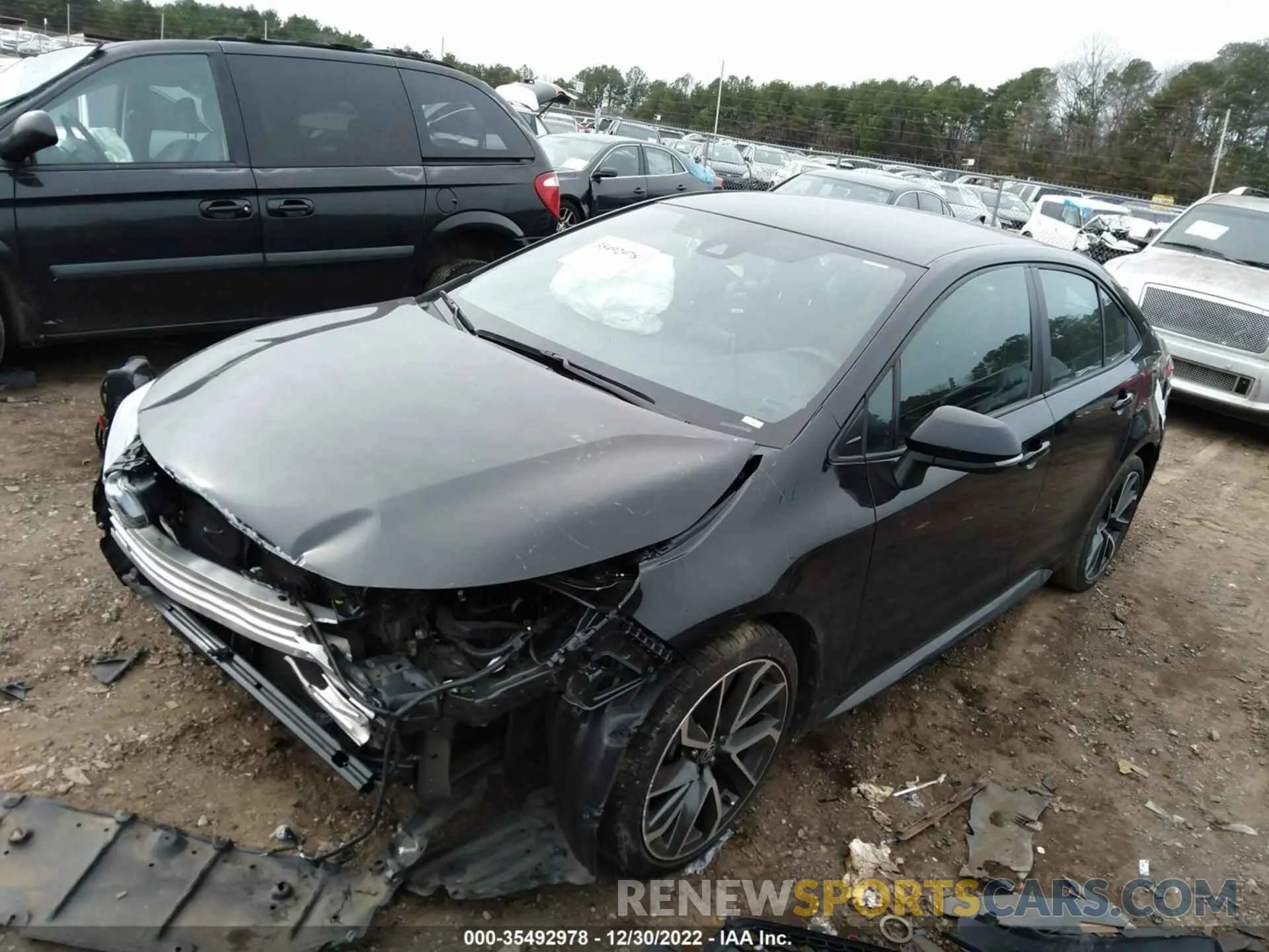 2 Фотография поврежденного автомобиля 5YFS4RCEXLP017553 TOYOTA COROLLA 2020