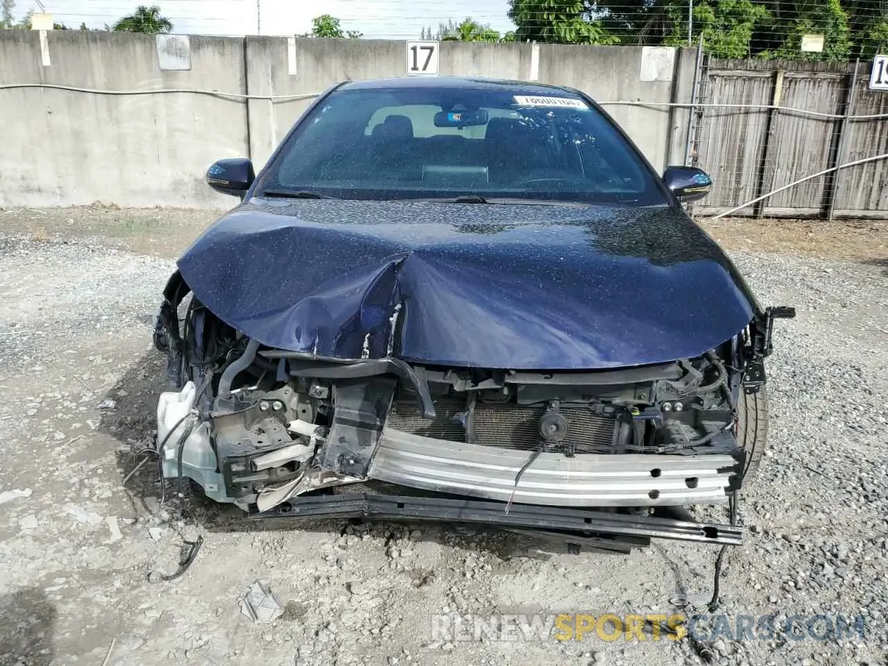 5 Photograph of a damaged car 5YFS4RCEXLP028231 TOYOTA COROLLA 2020