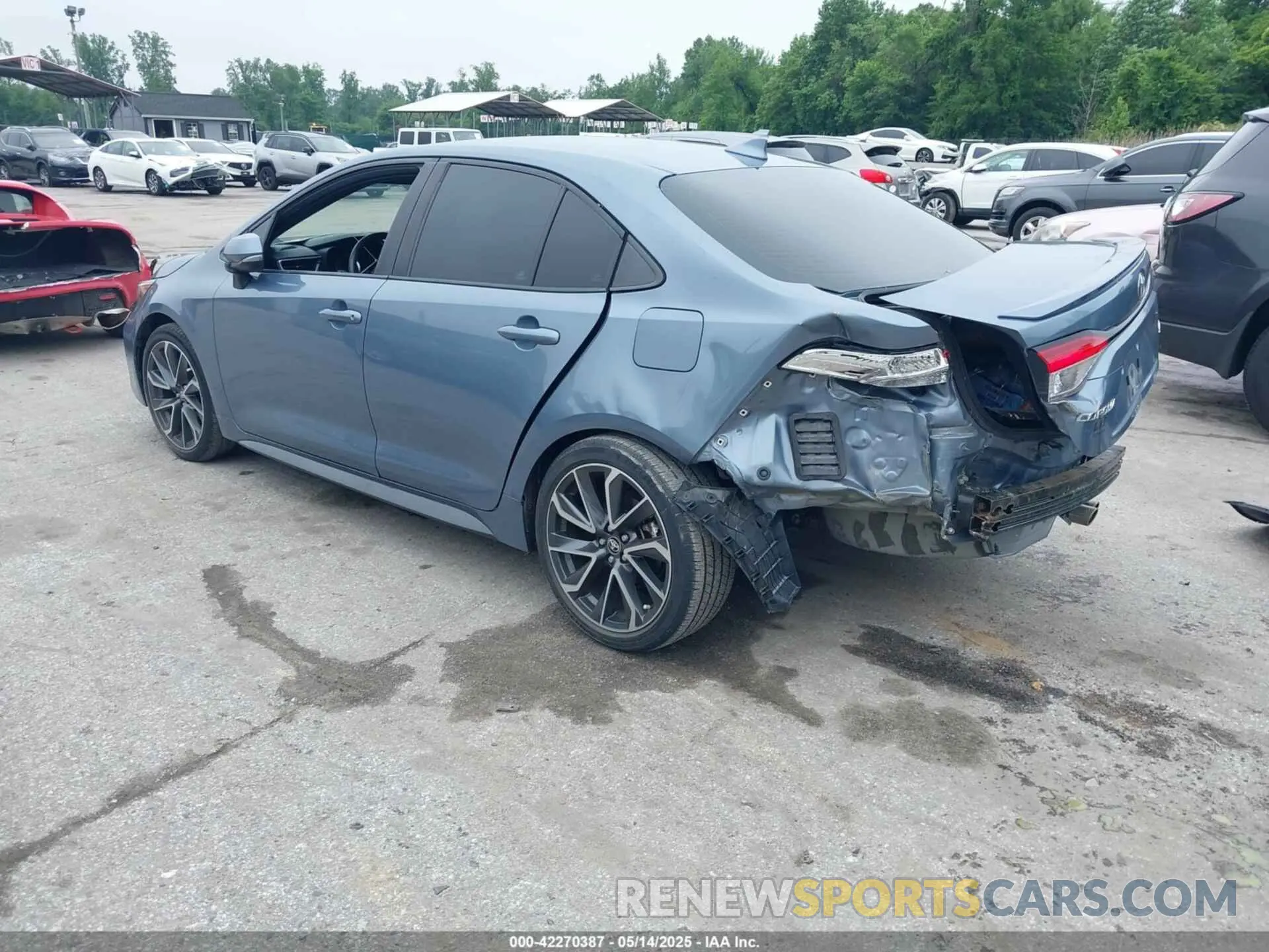 3 Фотография поврежденного автомобиля 5YFS4RCEXLP035065 TOYOTA COROLLA 2020