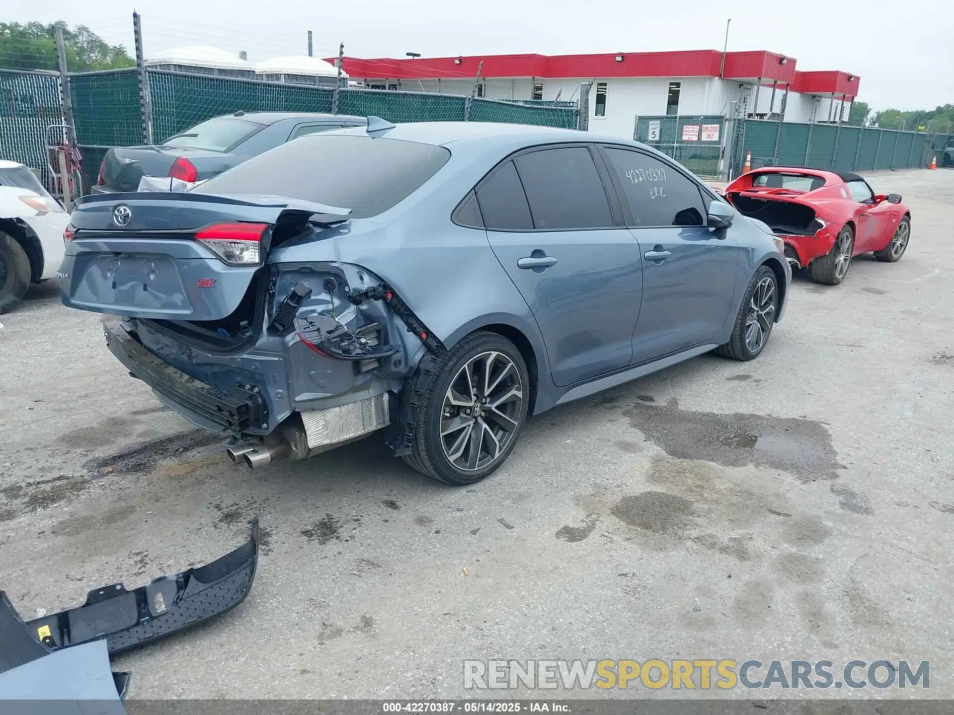 4 Фотография поврежденного автомобиля 5YFS4RCEXLP035065 TOYOTA COROLLA 2020