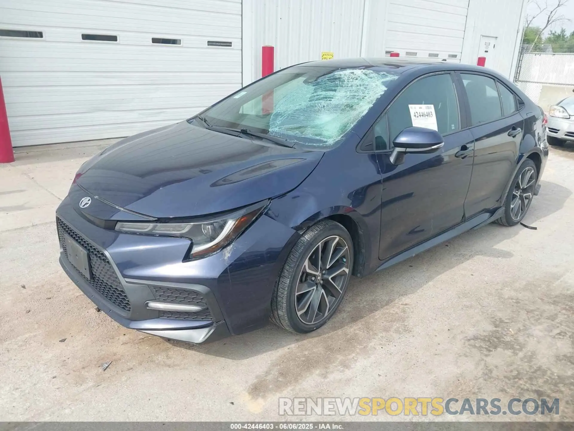2 Photograph of a damaged car 5YFS4RCEXLP046759 TOYOTA COROLLA 2020