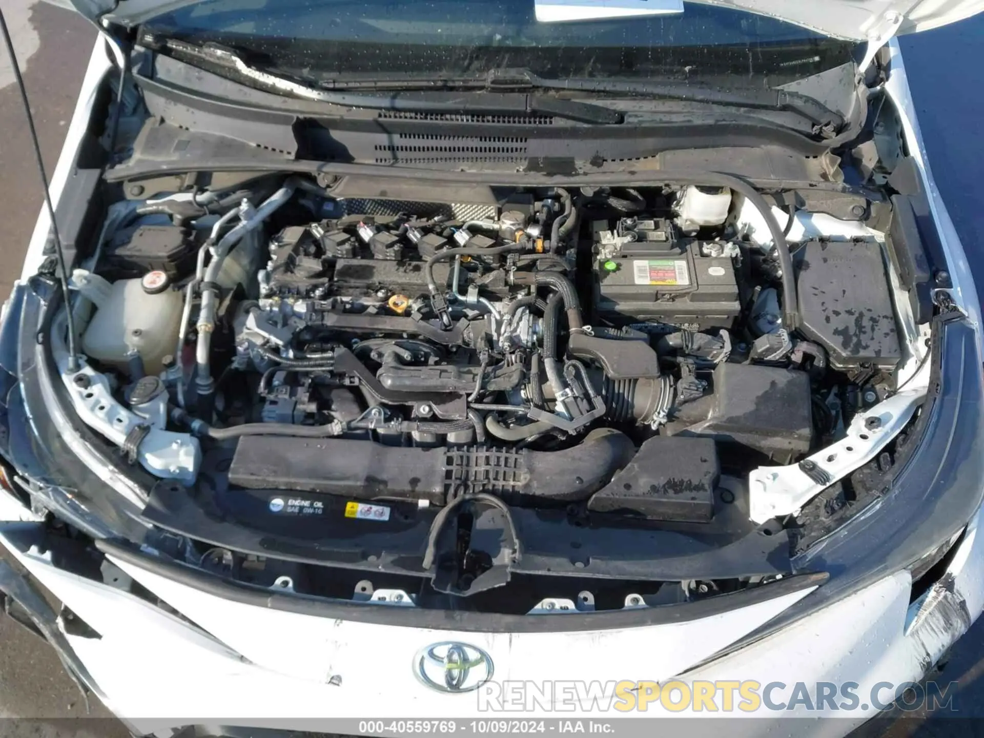 10 Photograph of a damaged car 5YFS4RCEXLP047281 TOYOTA COROLLA 2020
