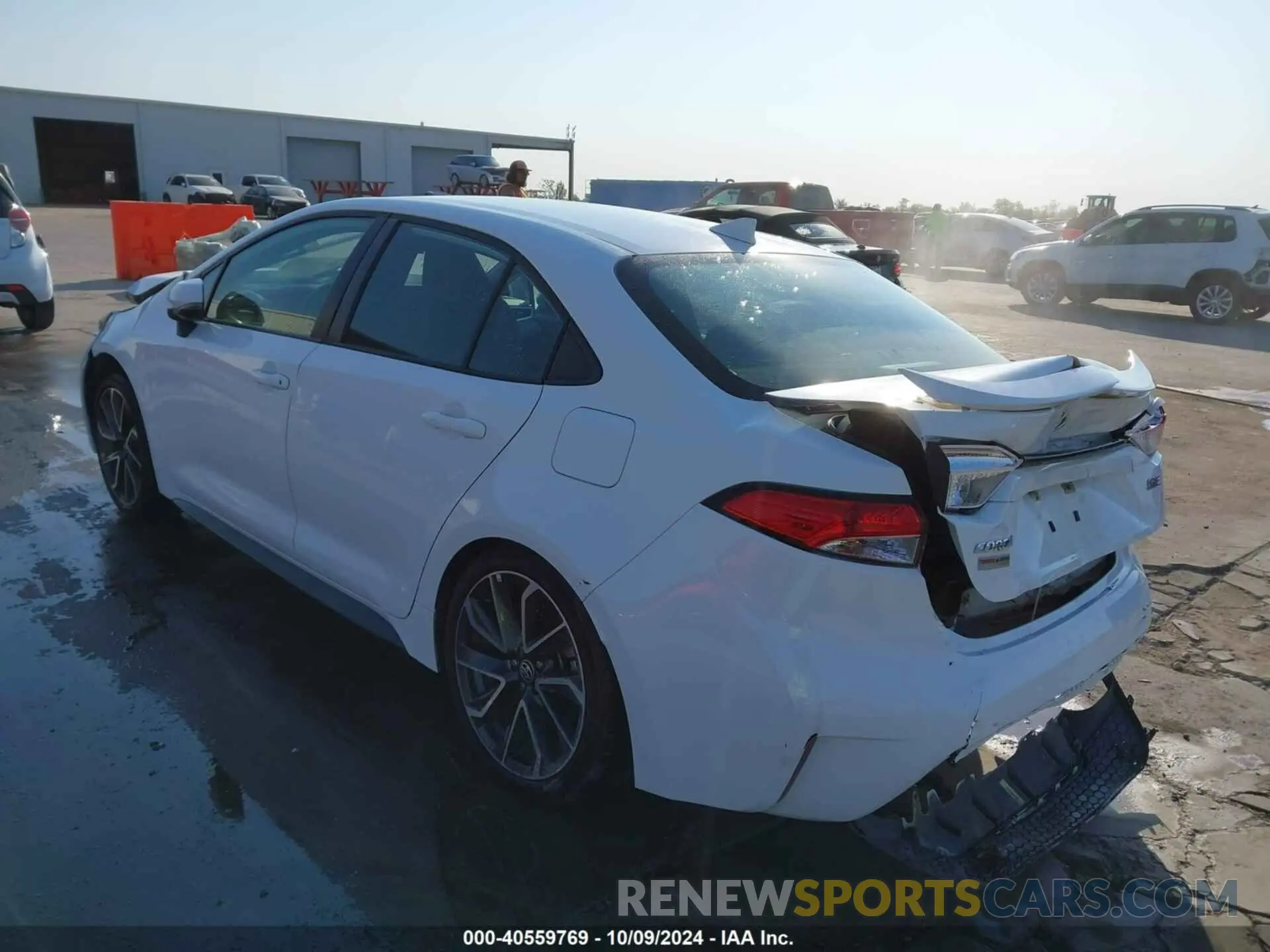 3 Photograph of a damaged car 5YFS4RCEXLP047281 TOYOTA COROLLA 2020