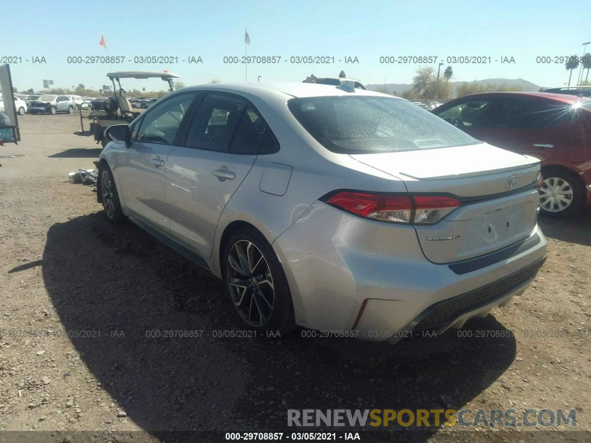 3 Photograph of a damaged car 5YFS4RCEXLP049113 TOYOTA COROLLA 2020