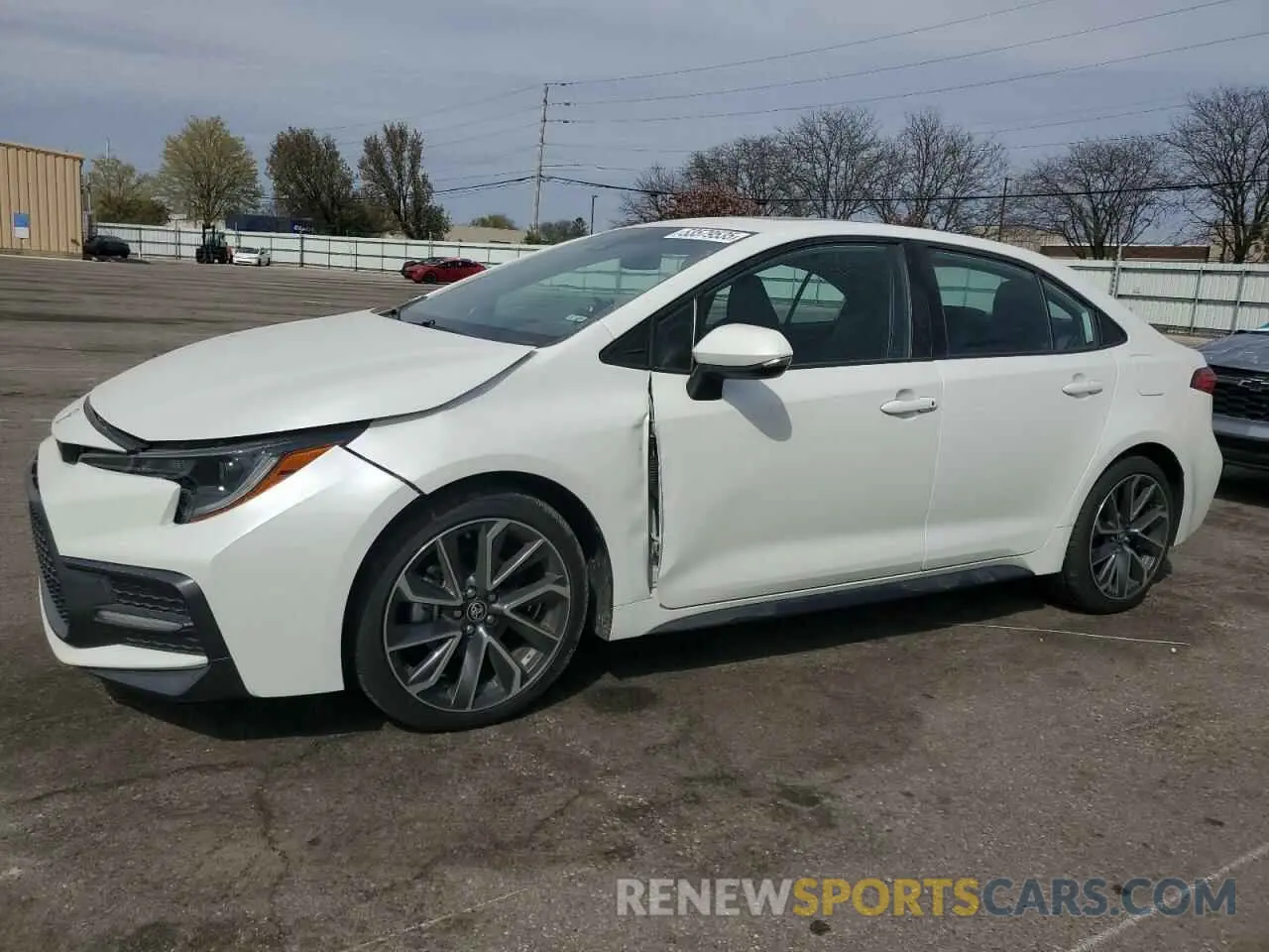 1 Photograph of a damaged car 5YFT4RCE7LP031222 TOYOTA COROLLA 2020