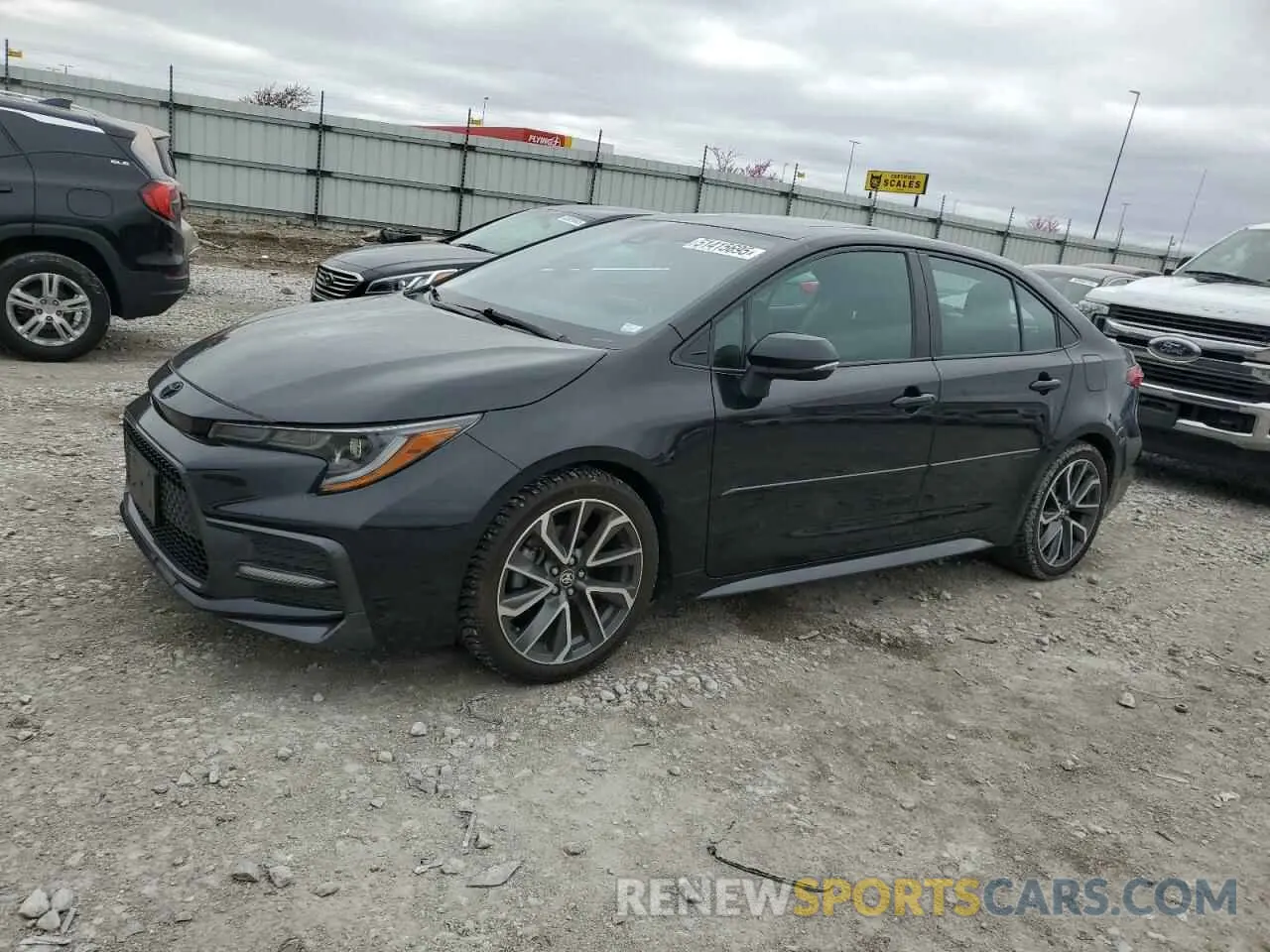 1 Photograph of a damaged car 5YFT4RCE8LP026742 TOYOTA COROLLA 2020