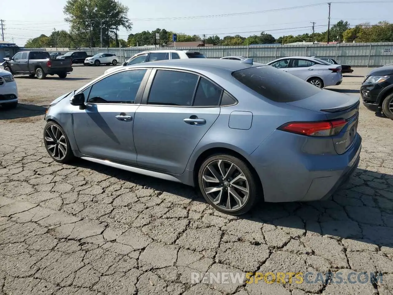 2 Photograph of a damaged car 5YFT4RCEXLP031456 TOYOTA COROLLA 2020