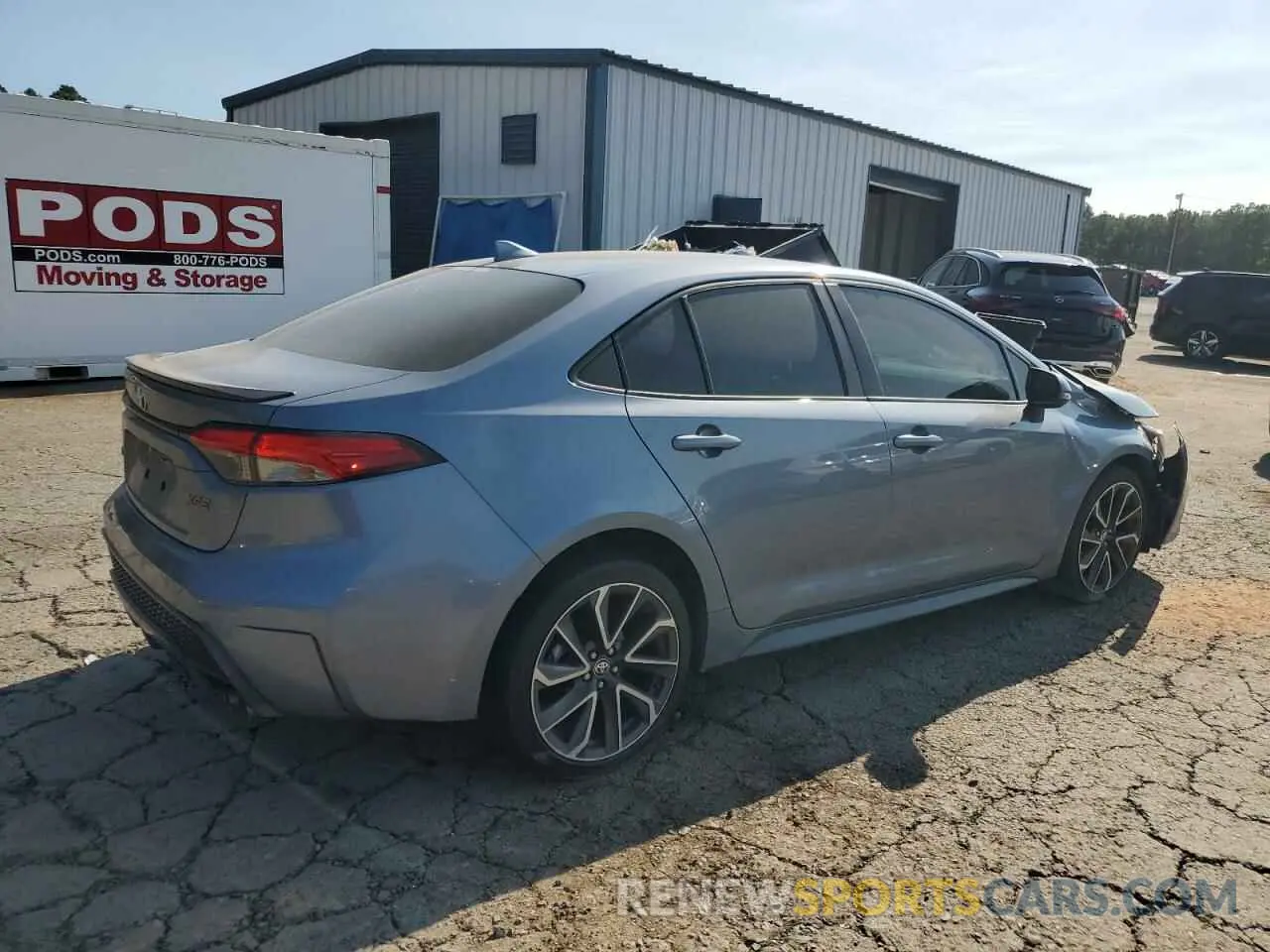 3 Photograph of a damaged car 5YFT4RCEXLP031456 TOYOTA COROLLA 2020