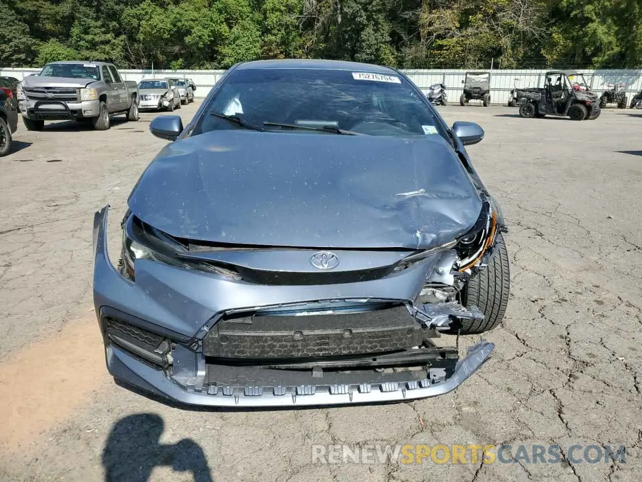 5 Photograph of a damaged car 5YFT4RCEXLP031456 TOYOTA COROLLA 2020