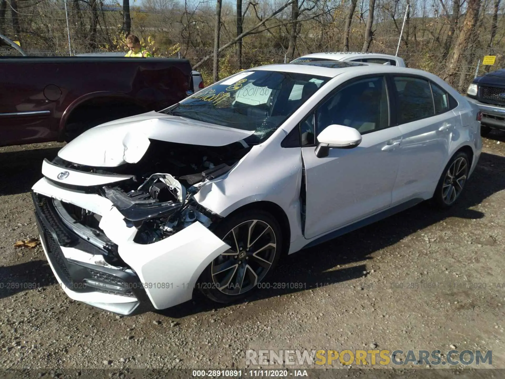 2 Фотография поврежденного автомобиля 5YFT4RCEXLP032333 TOYOTA COROLLA 2020