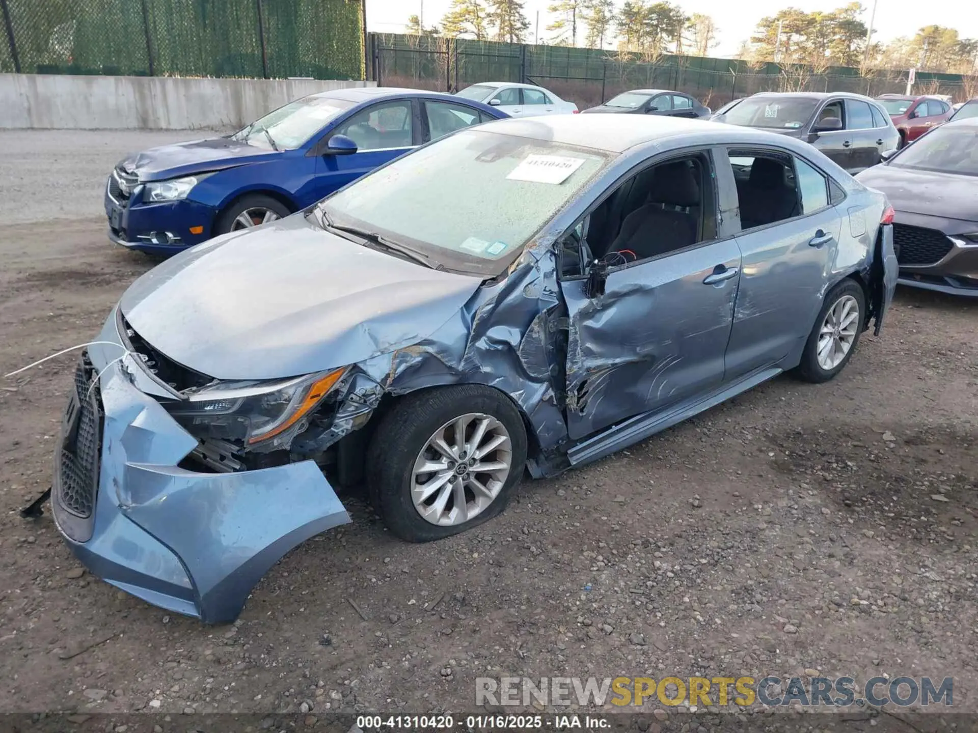2 Фотография поврежденного автомобиля 5YFVPRAE7LP081430 TOYOTA COROLLA 2020