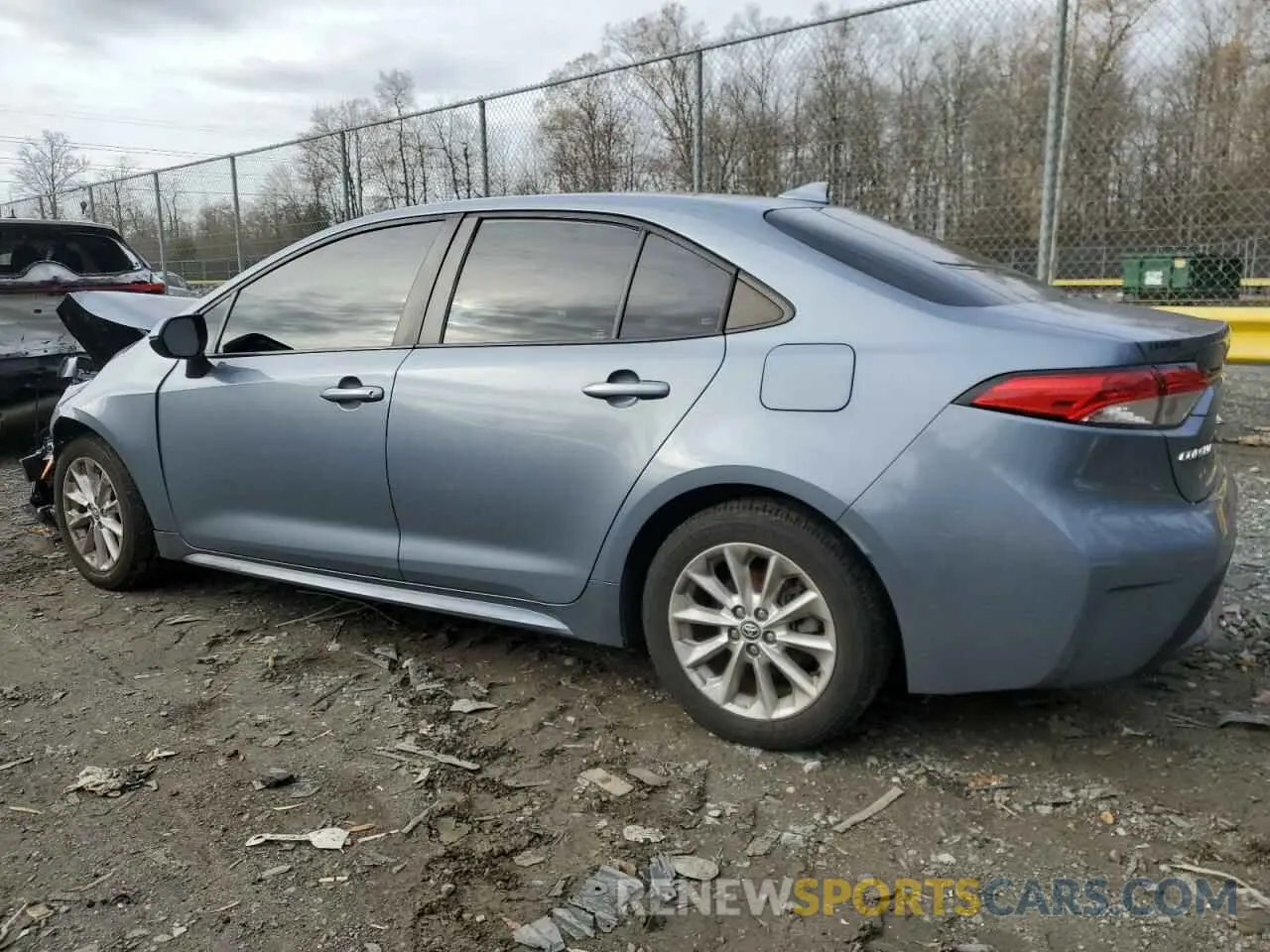 2 Photograph of a damaged car 5YFVPRAE7LP116287 TOYOTA COROLLA 2020