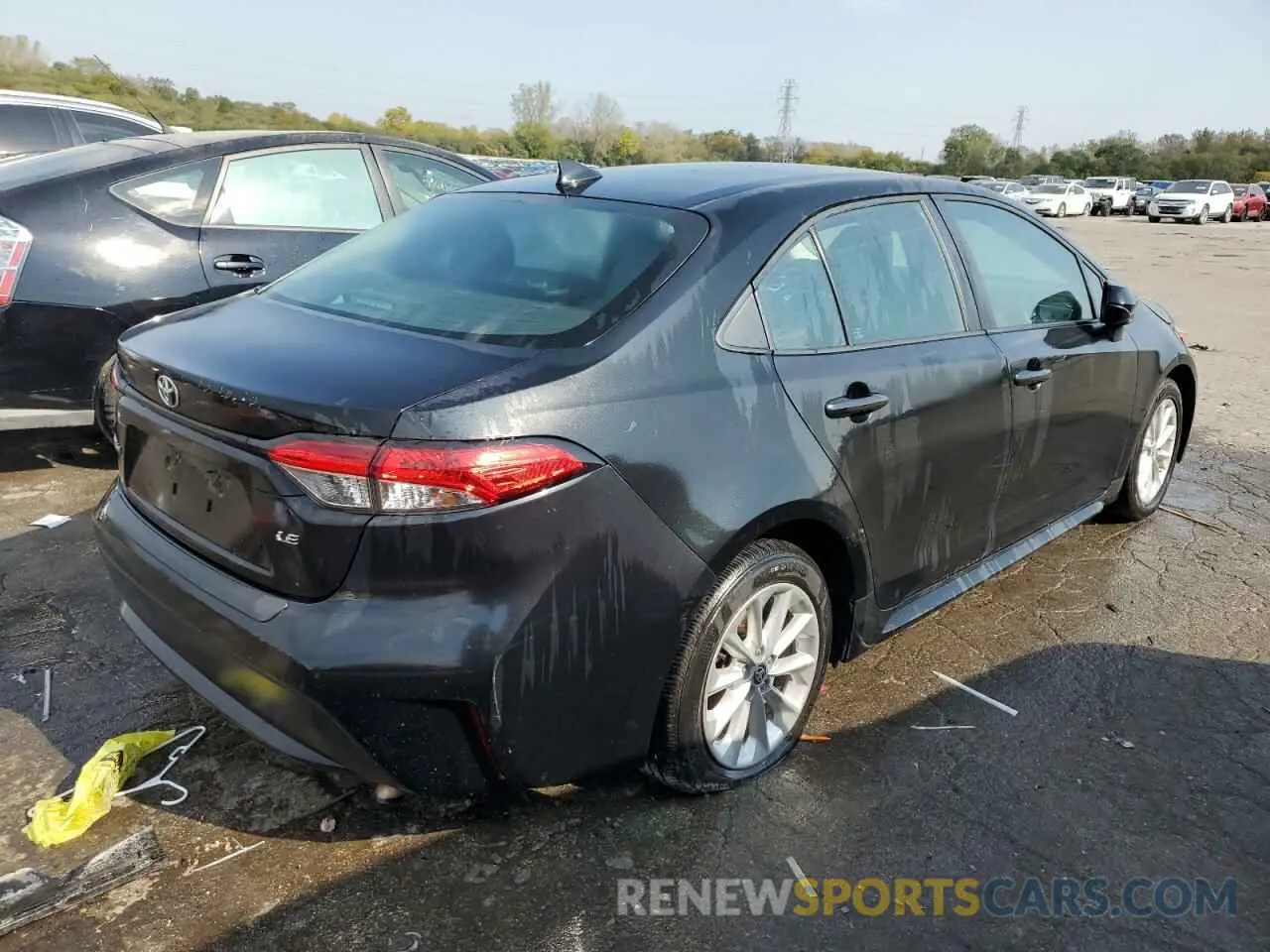 3 Photograph of a damaged car 5YFVPRAE7LP123854 TOYOTA COROLLA 2020