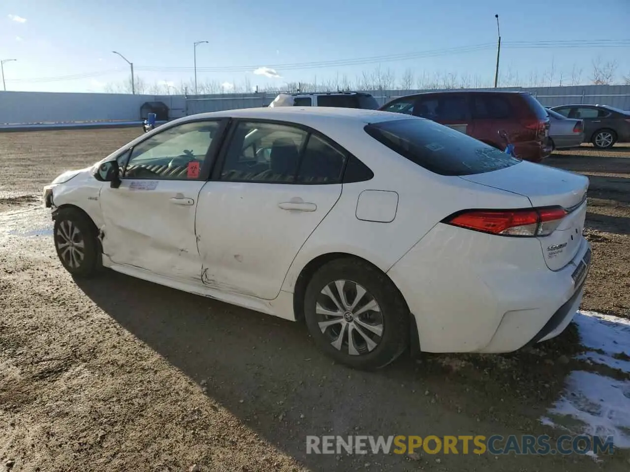 2 Фотография поврежденного автомобиля JTDBBRBE6LJ012717 TOYOTA COROLLA 2020