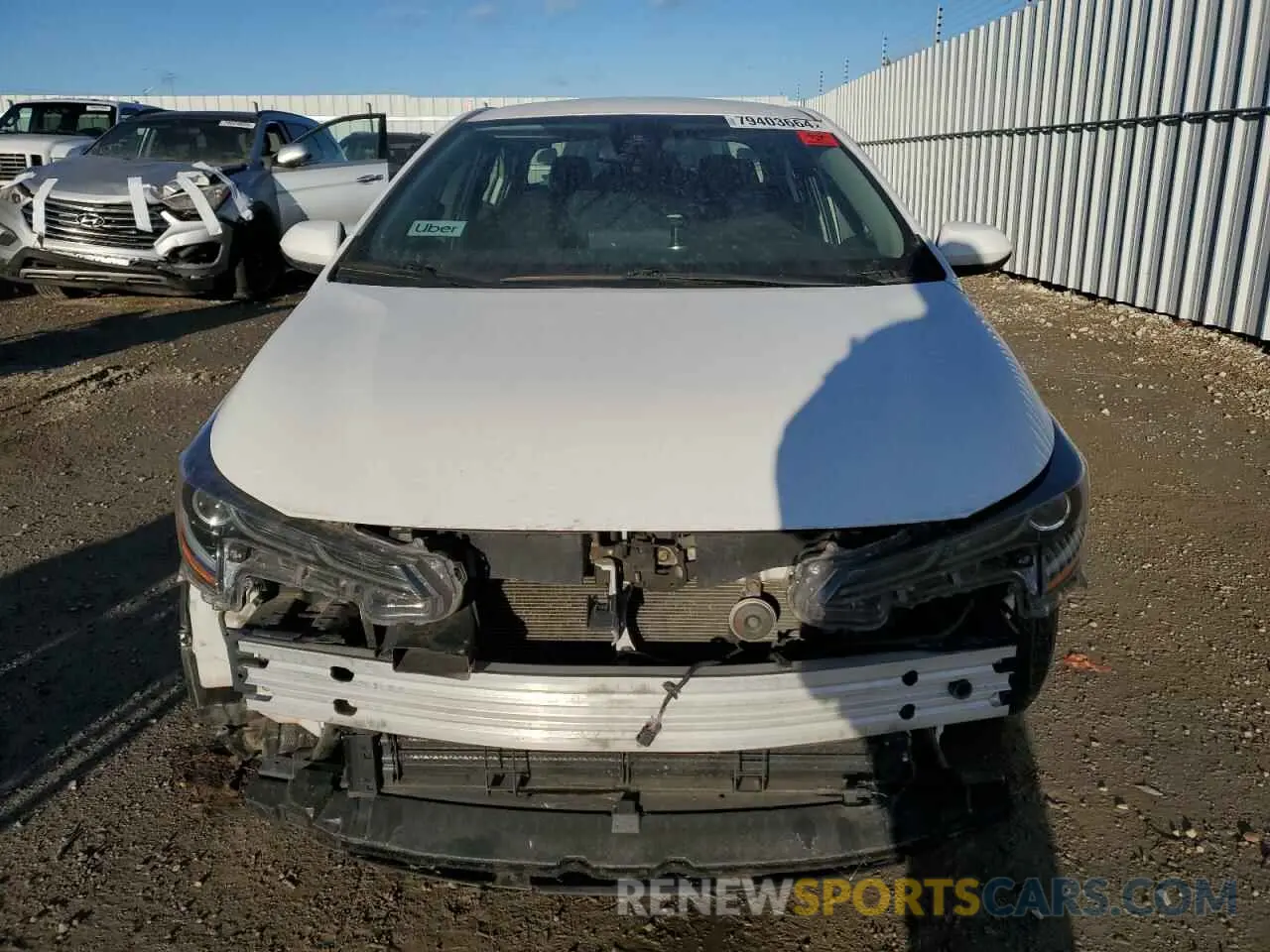 5 Фотография поврежденного автомобиля JTDBBRBE6LJ012717 TOYOTA COROLLA 2020