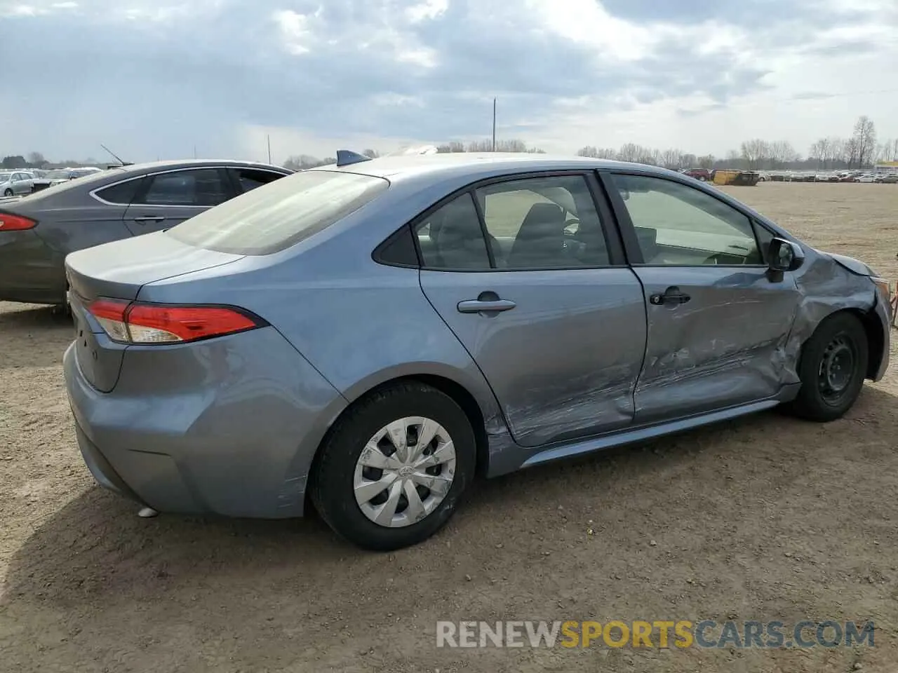 3 Photograph of a damaged car JTDDPRAE0LJ016919 TOYOTA COROLLA 2020